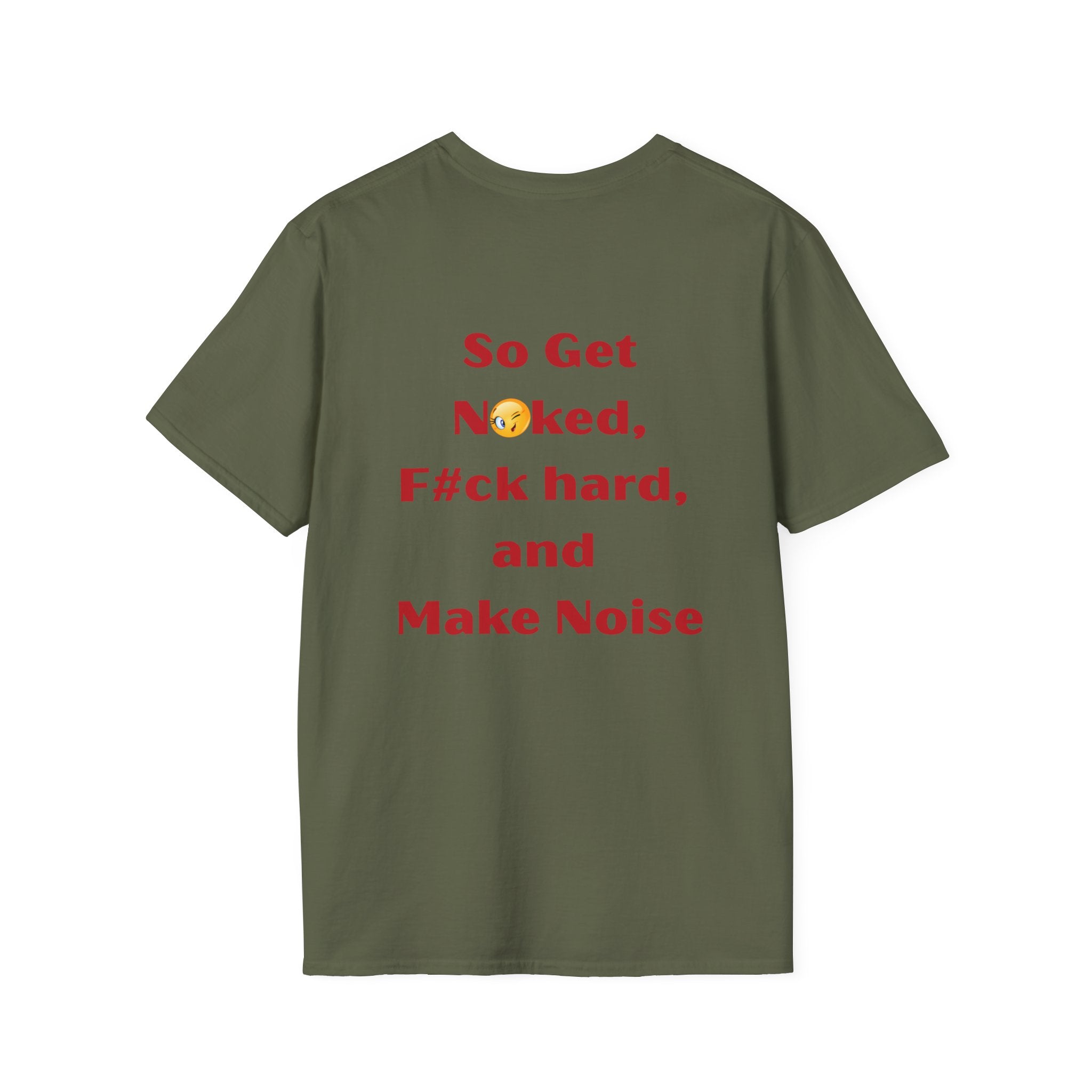 Life Is Hard Funny Adult T-Shirt  Front & Back Design, Naughty Quote Tee, Bachelorette Gift, Bold Humor Shirt