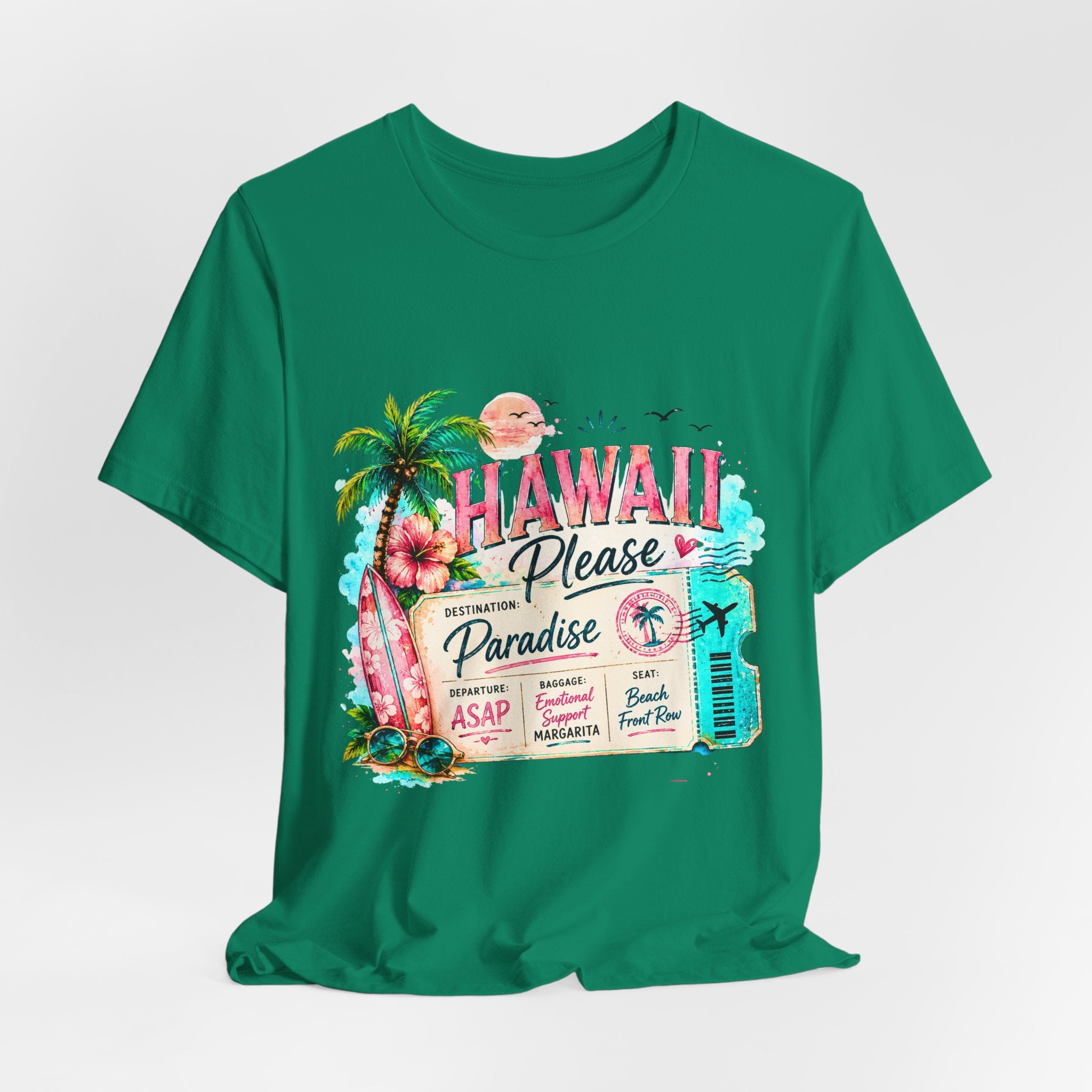 Hawaii Please Paradise Vintage Surf T-Shirt