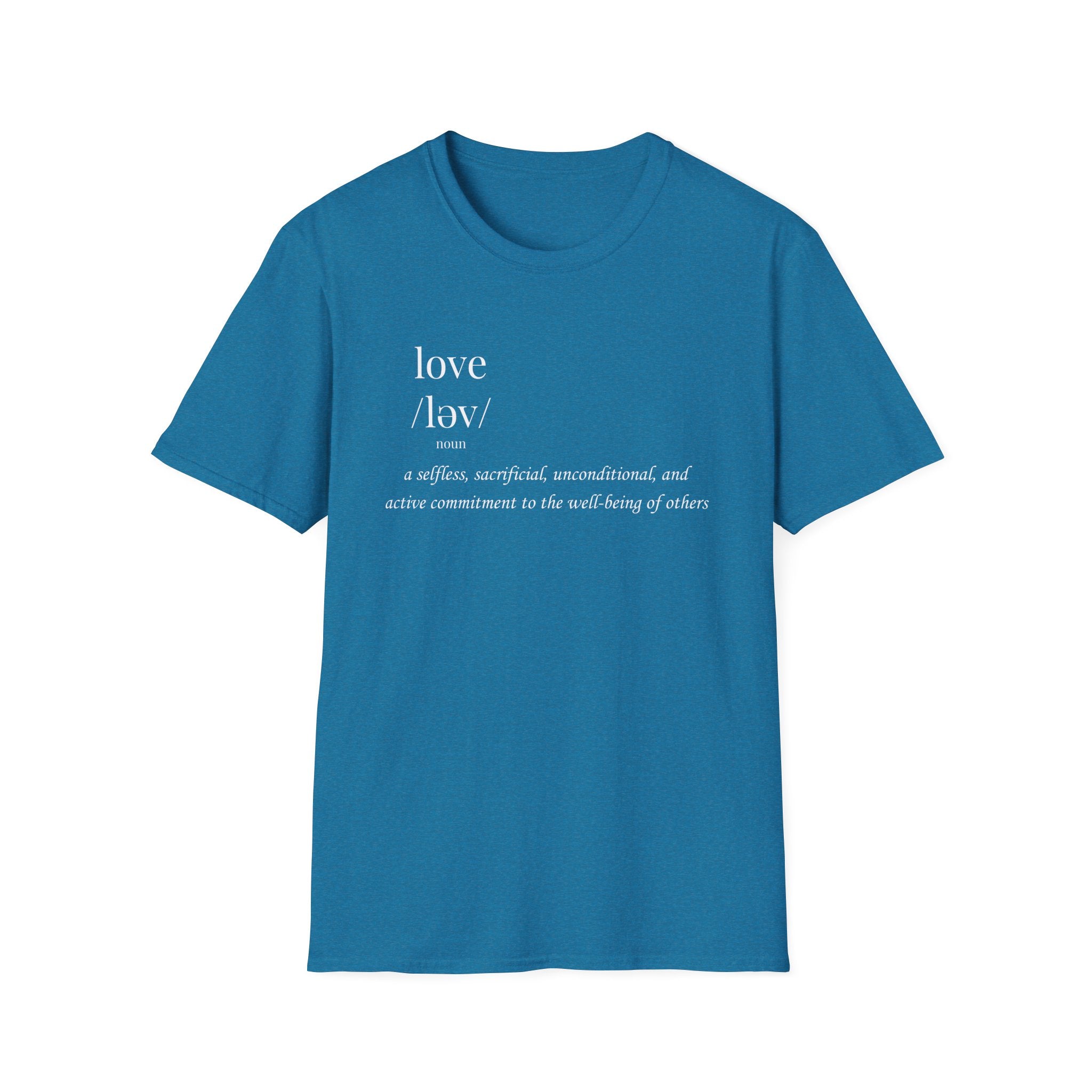 Love Definition T-Shirt | Meaningful Minimalist Graphic Tee