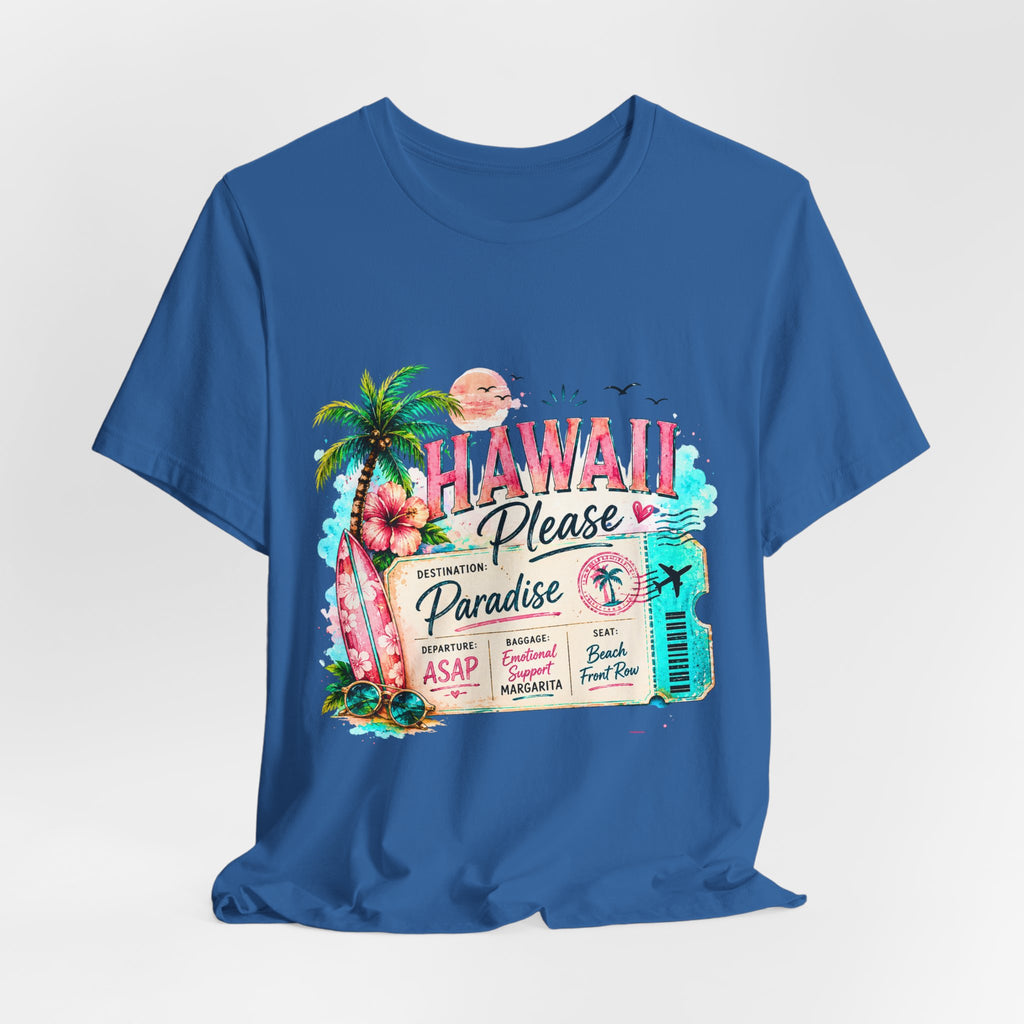 Hawaii Please Paradise Vintage Surf T-Shirt