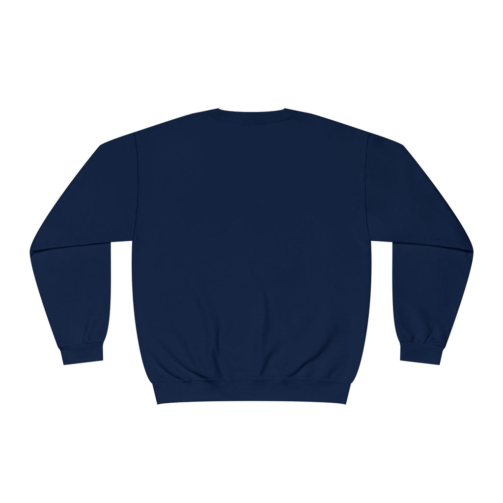 Classic White Crewneck Sweatshirt – Unisex Cozy Pullover