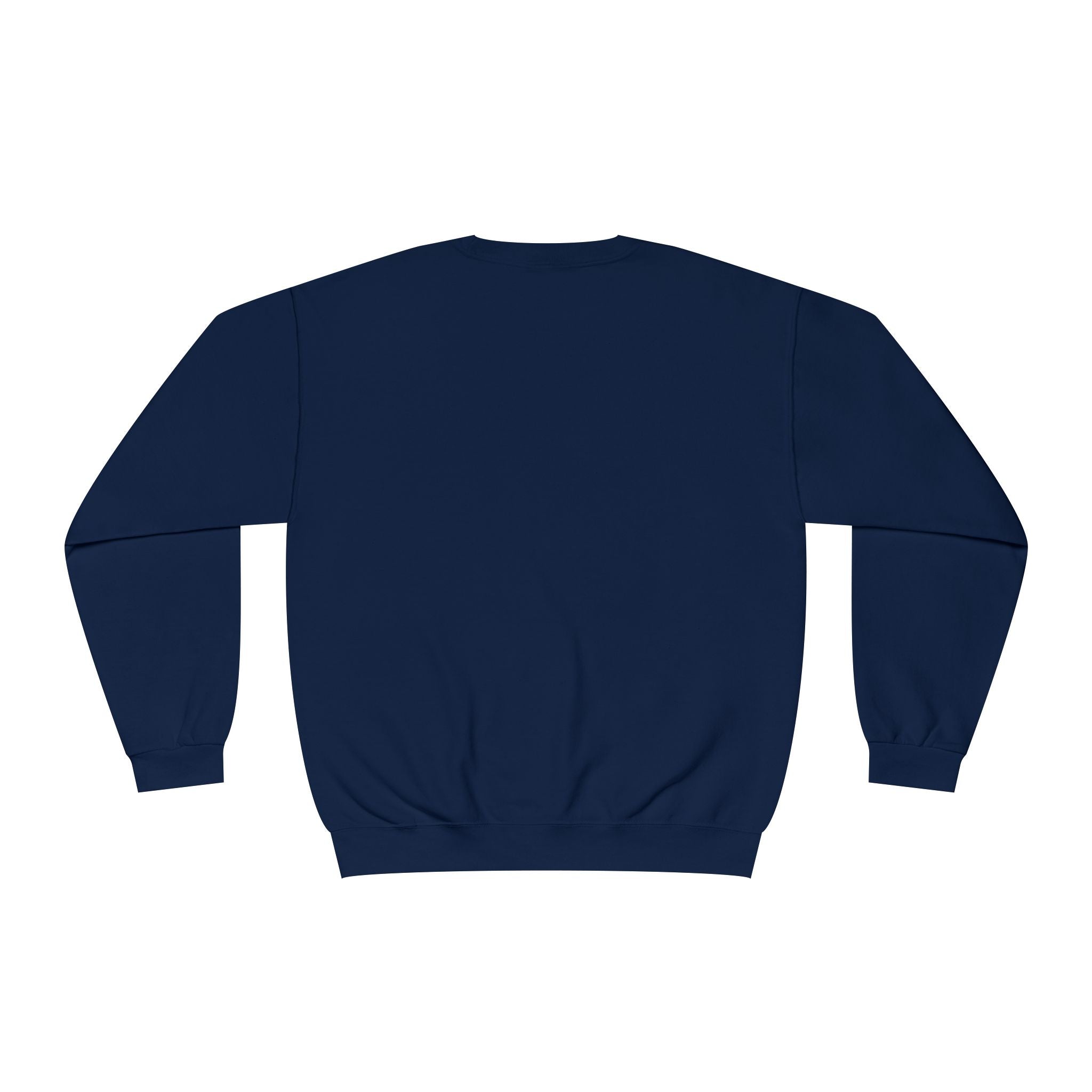 Classic White Crewneck Sweatshirt – Unisex Cozy Pullover
