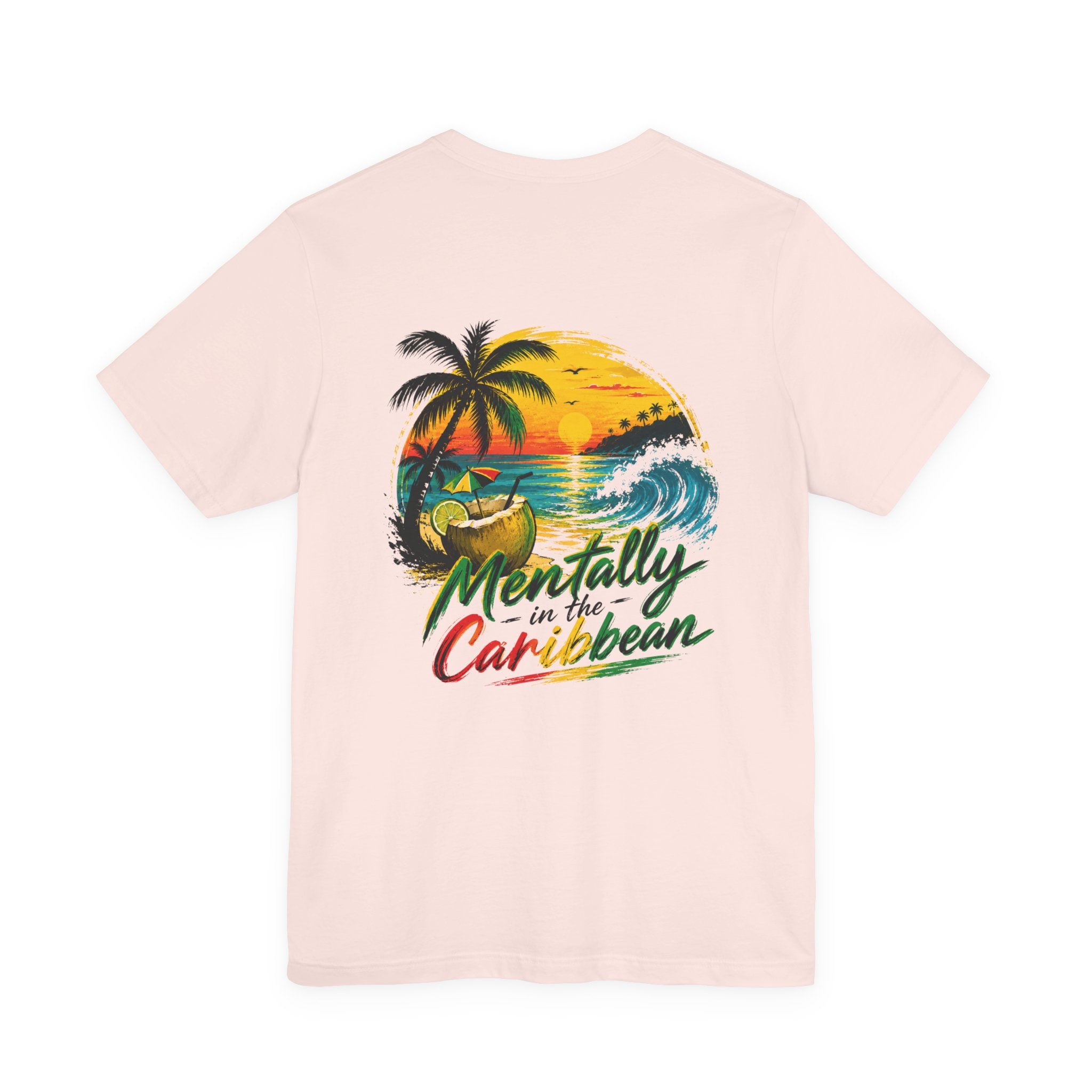Mentally in the Caribbean | Tropical Vacation Tee