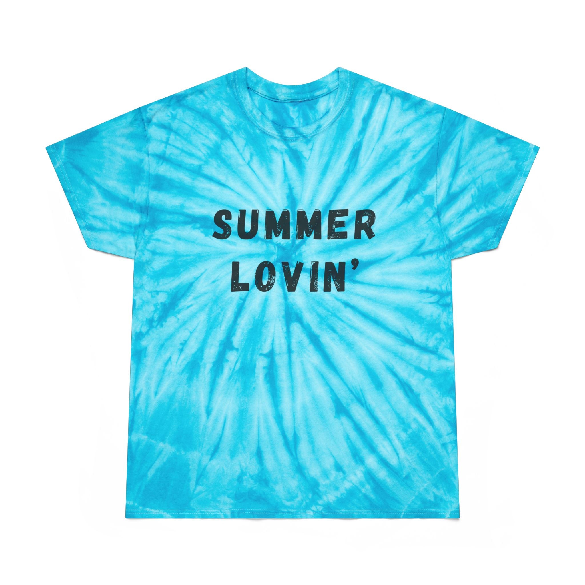 Custom Summer Lovin Tie-Dye T-Shirt | Personalized Retro Style Cyclone Tee