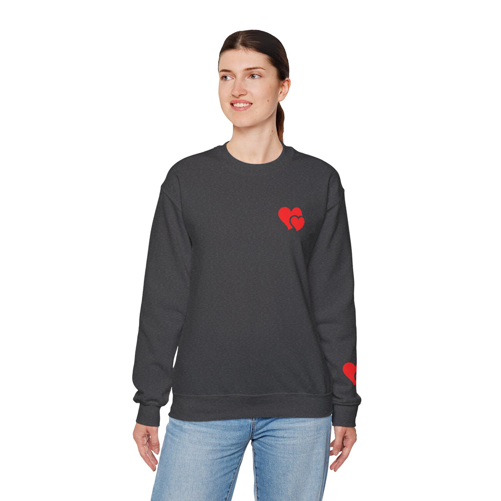 Minimal Heart Valentine Sweatshirt | Cozy Romantic Pullover