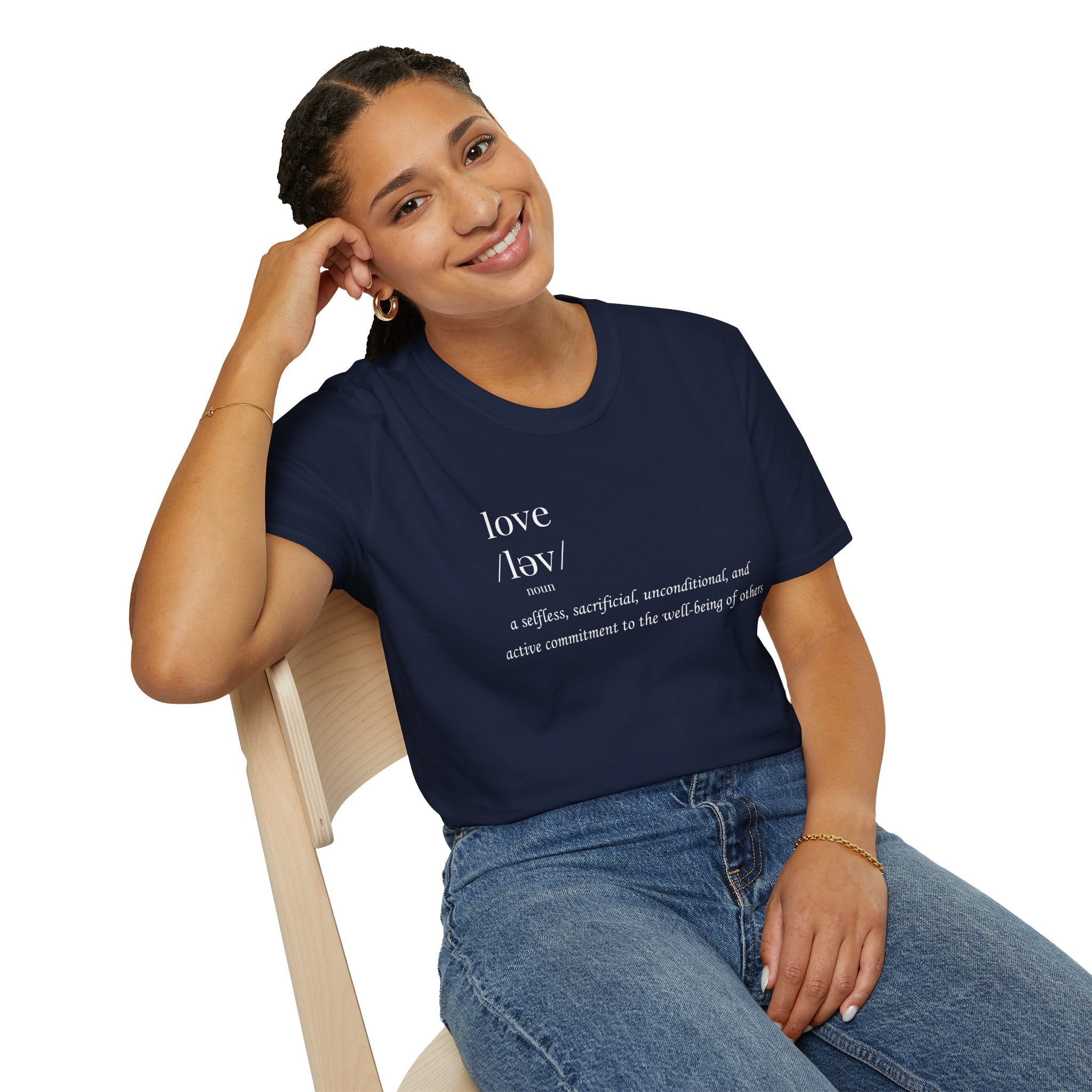 Love Definition T-Shirt | Meaningful Minimalist Graphic Tee