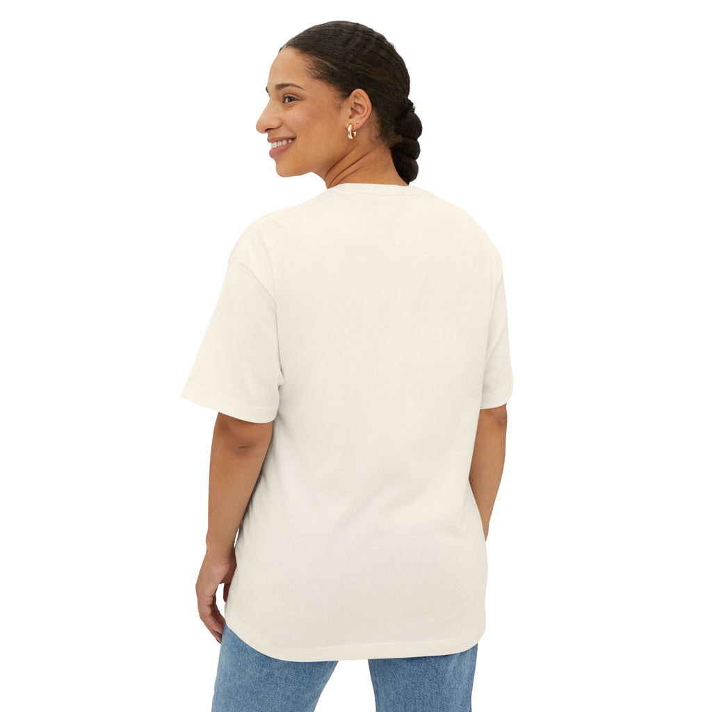 Unisex Oversized Boxy Tee - NO BRA TODAY, Casual Lounge Shirt, Comfy T-Shirt for Relaxation, Perfect Gift for Self-Care