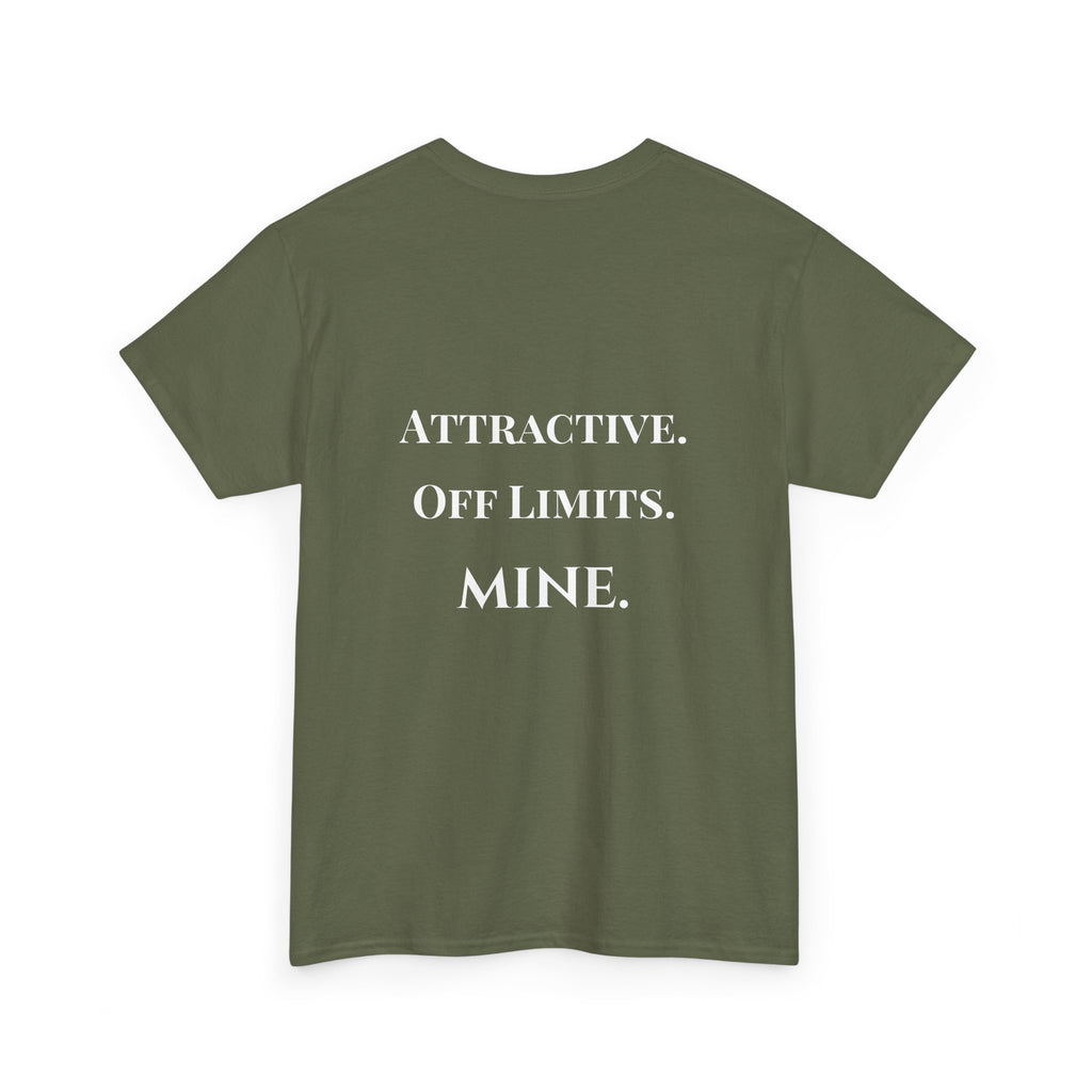 Attractive Off Limits Mine Minimalist T-Shirt