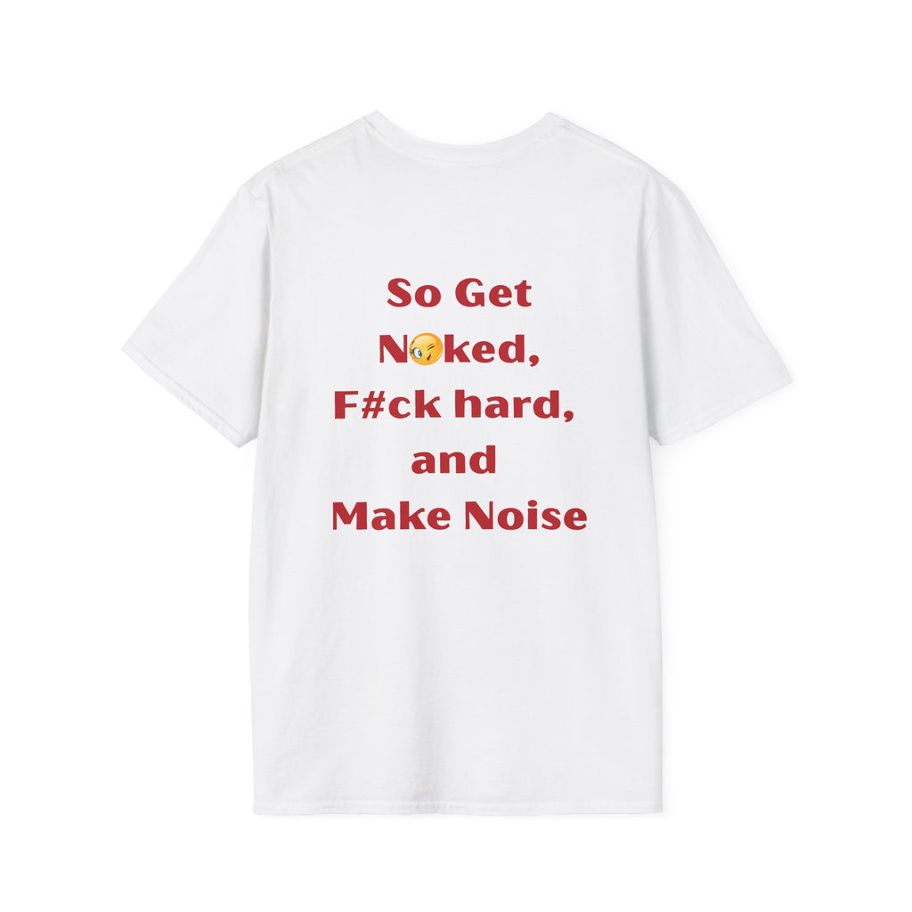 Life Is Hard Funny Adult T-Shirt  Front & Back Design, Naughty Quote Tee, Bachelorette Gift, Bold Humor Shirt