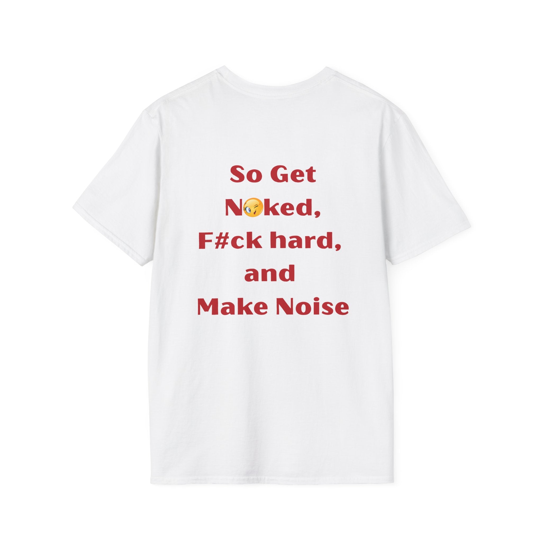 Life Is Hard Funny Adult T-Shirt  Front & Back Design, Naughty Quote Tee, Bachelorette Gift, Bold Humor Shirt
