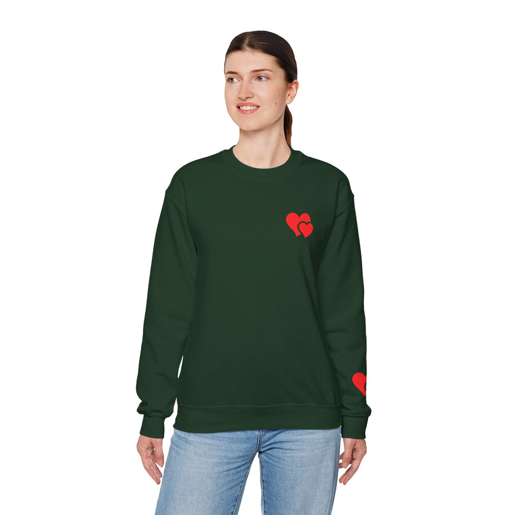 Minimal Heart Valentine Sweatshirt | Cozy Romantic Pullover