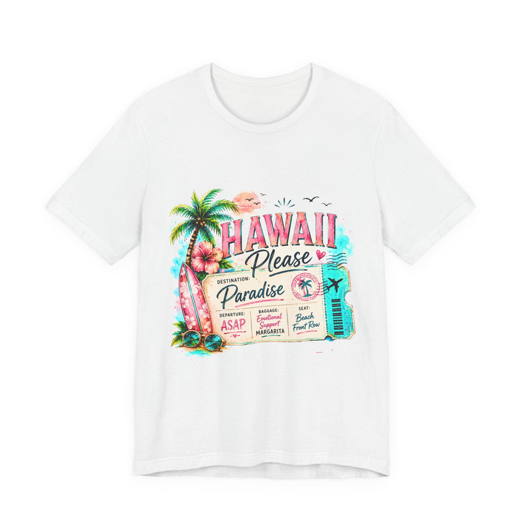 Hawaii Please Paradise Vintage Surf T-Shirt
