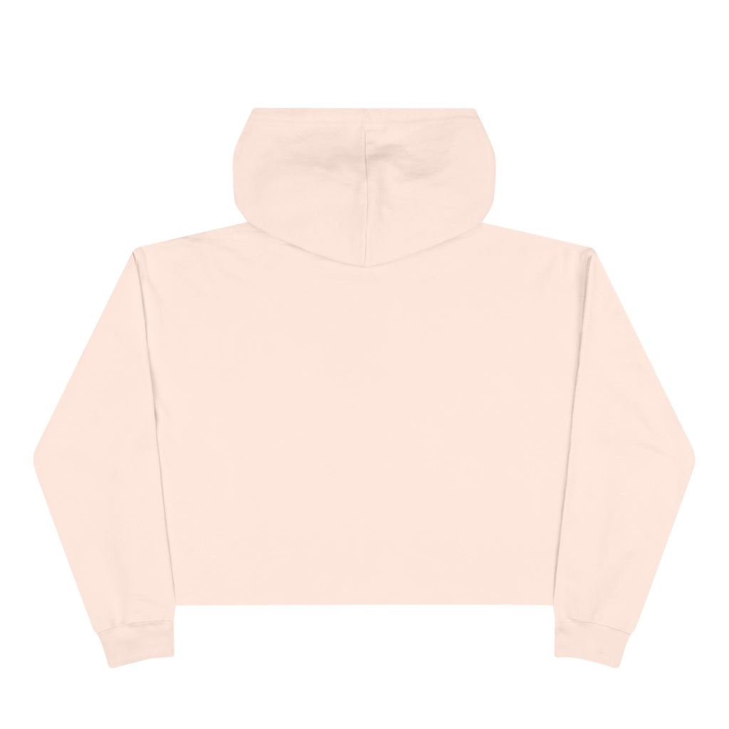 Sassy Crop Hoodie | Mind vs Mouth Bold Quote | Empowering Feminine Fit