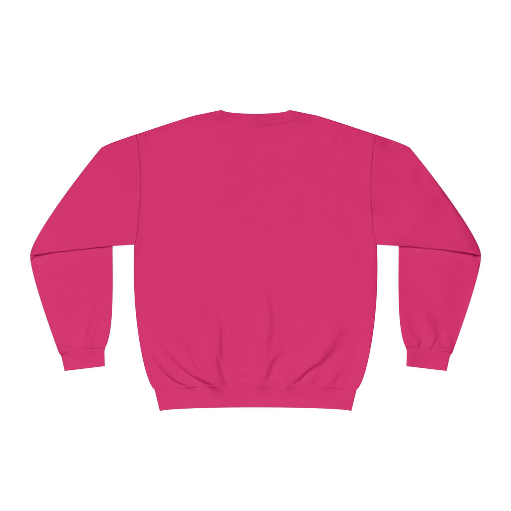 Classic White Crewneck Sweatshirt – Unisex Cozy Pullover