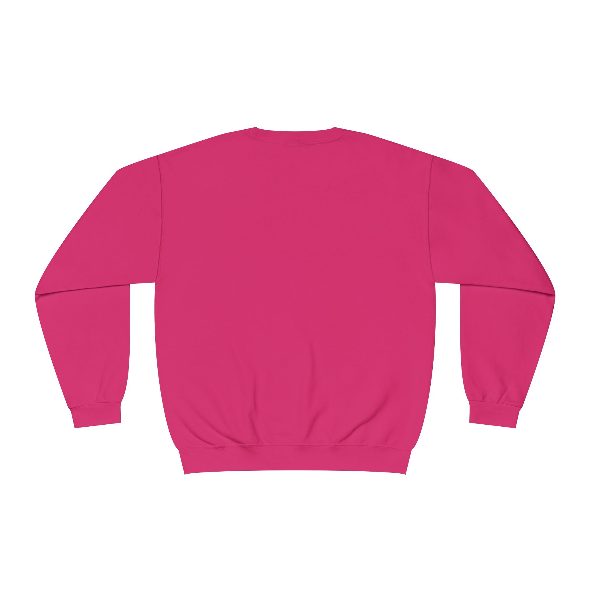 Classic White Crewneck Sweatshirt – Unisex Cozy Pullover