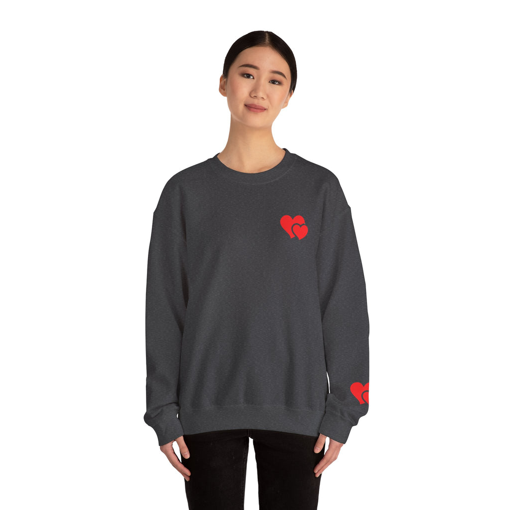 Minimal Heart Valentine Sweatshirt | Cozy Romantic Pullover