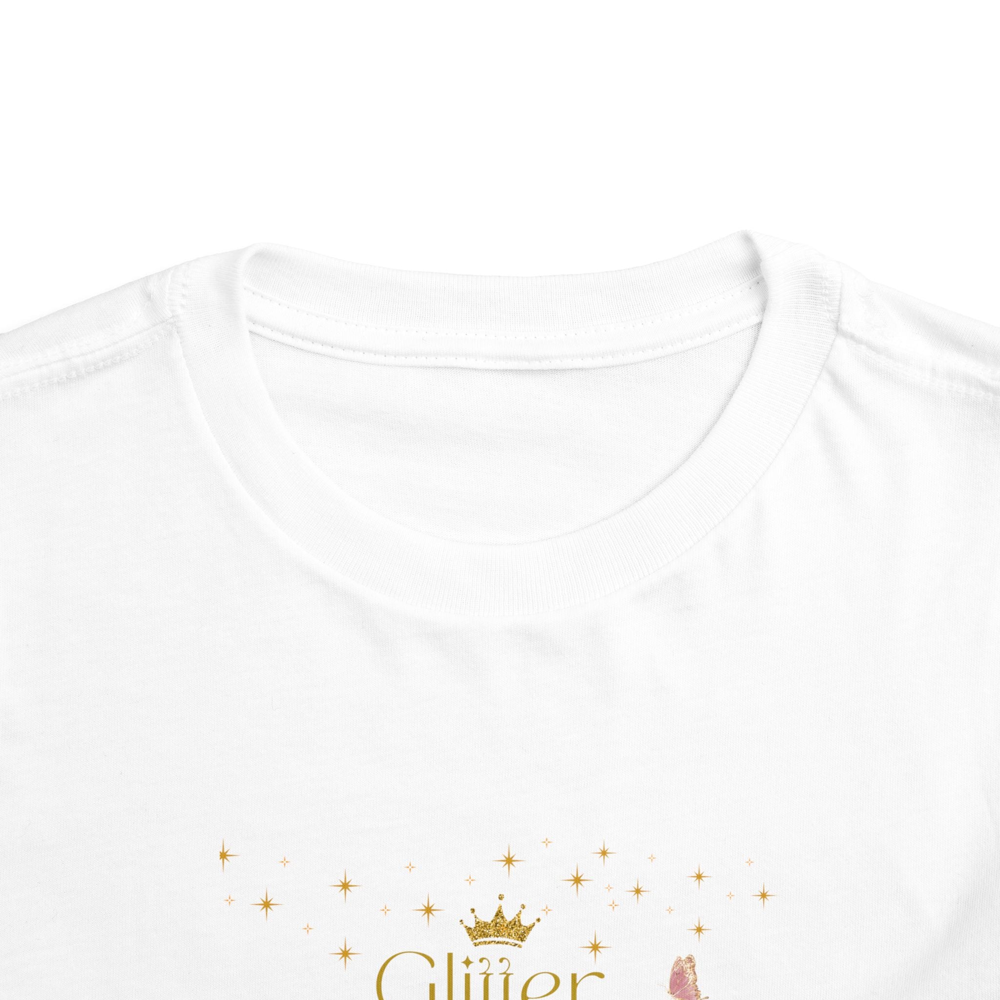 Glitter Is My Favorite Color  Princess T Shirt for Girls Cute Sparkle Tee for Kids
