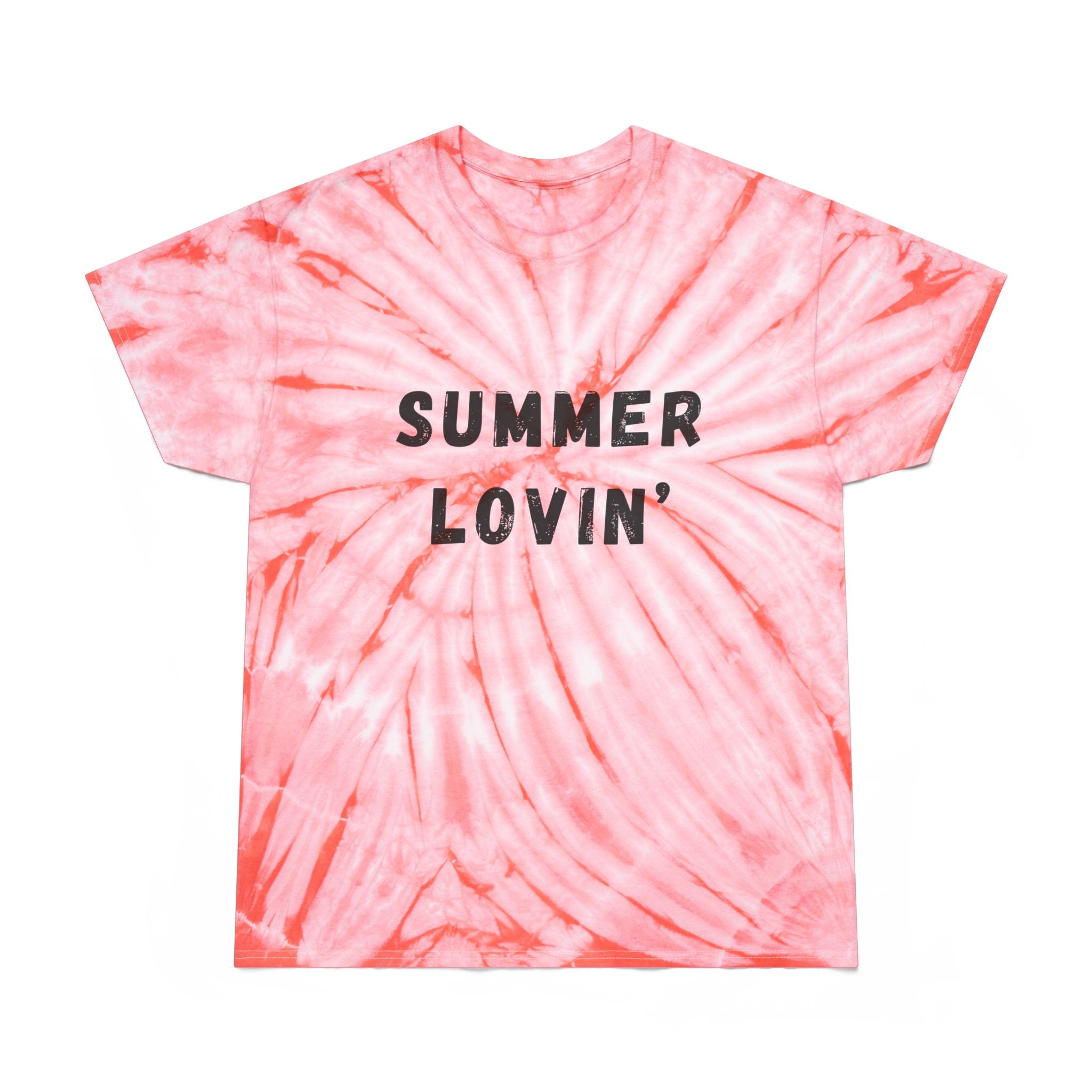 Custom Summer Lovin Tie-Dye T-Shirt | Personalized Retro Style Cyclone Tee