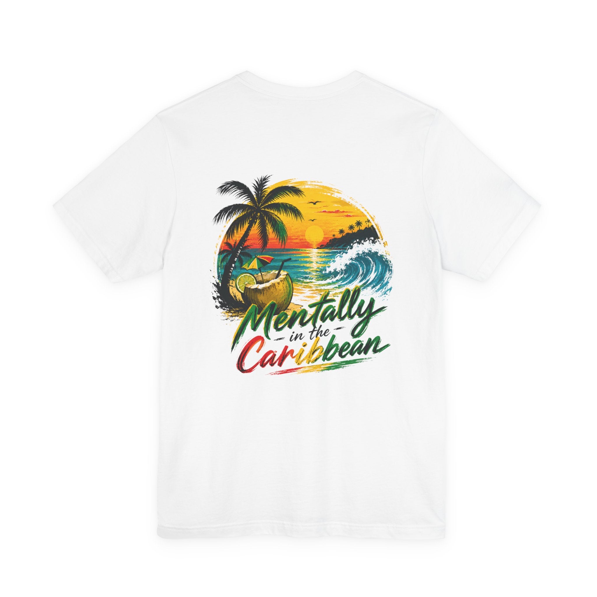 Mentally in the Caribbean | Tropical Vacation Tee