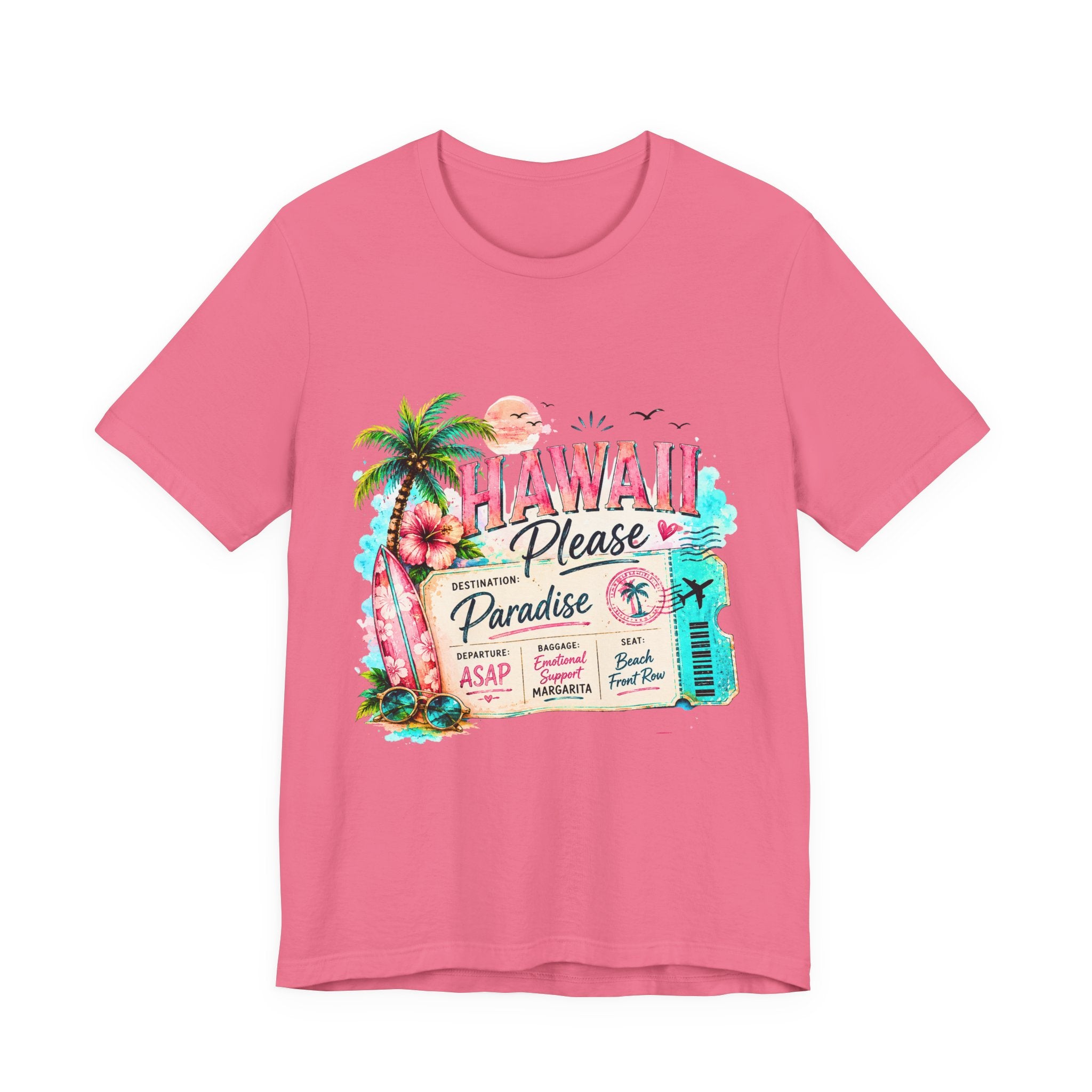 Hawaii Please Paradise Vintage Surf T-Shirt