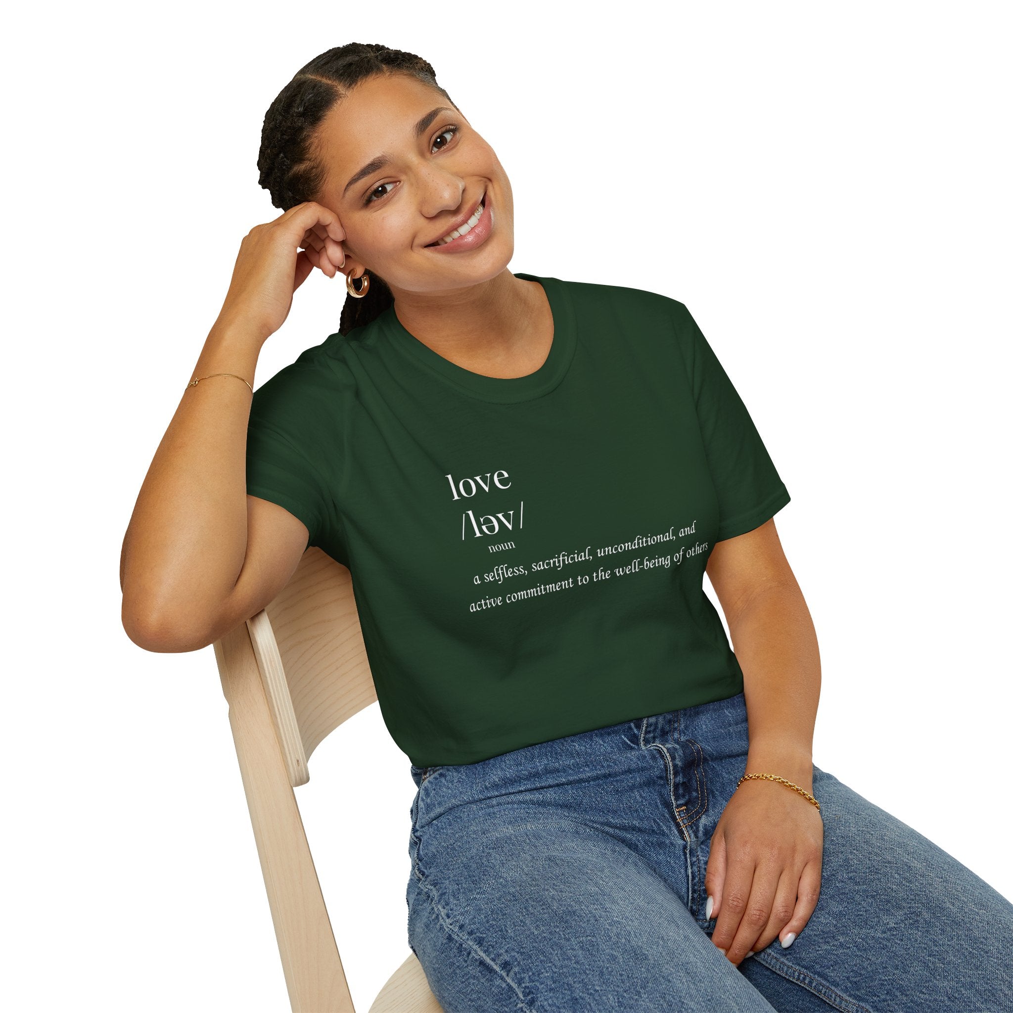 Love Definition T-Shirt | Meaningful Minimalist Graphic Tee