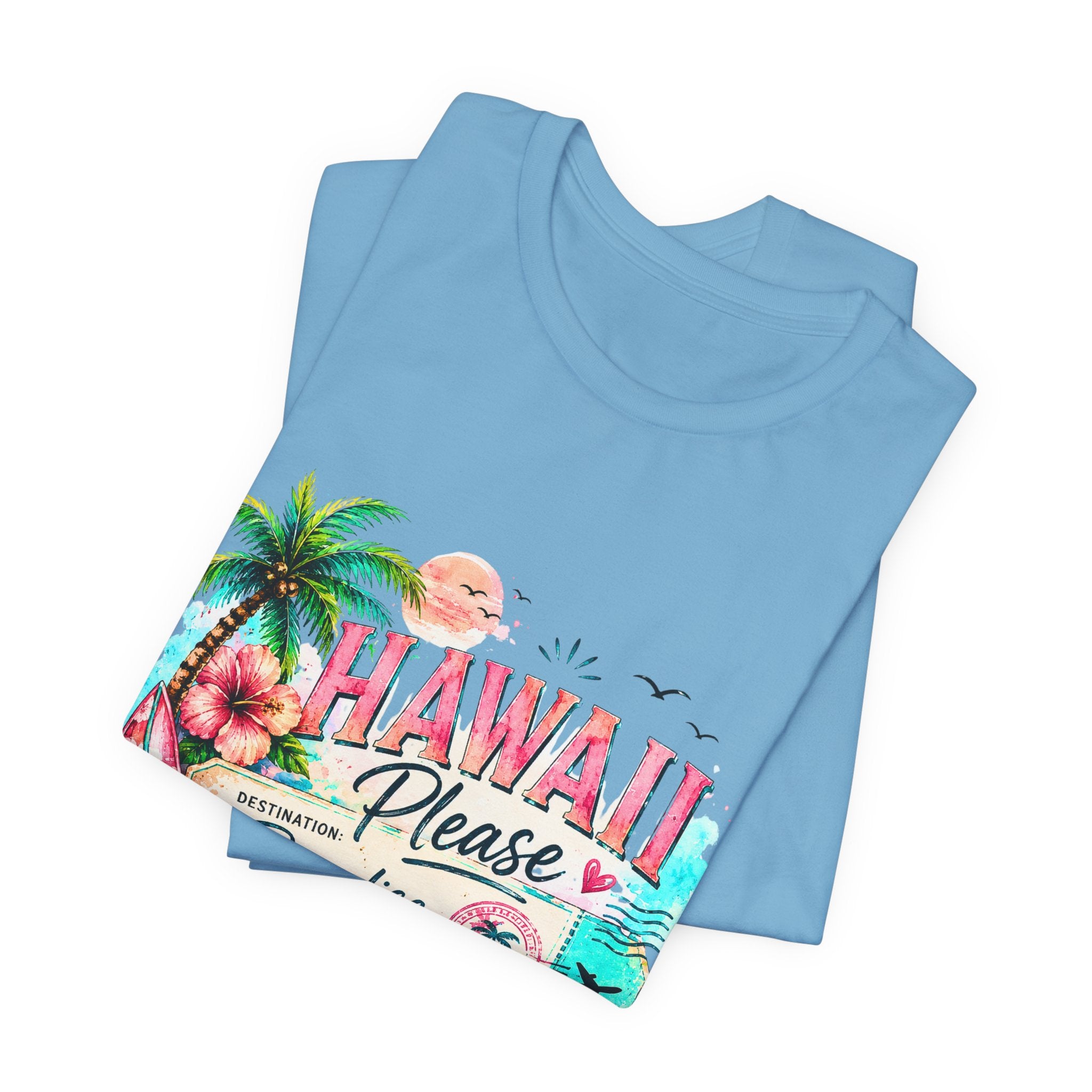 Hawaii Please Paradise Vintage Surf T-Shirt
