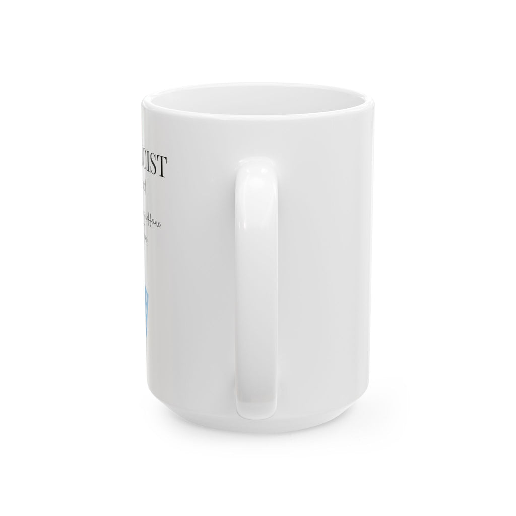 Personalized Pharmacy Doctor Mug, Custom Ceramic Gift for Pharmacist, 11oz/15oz