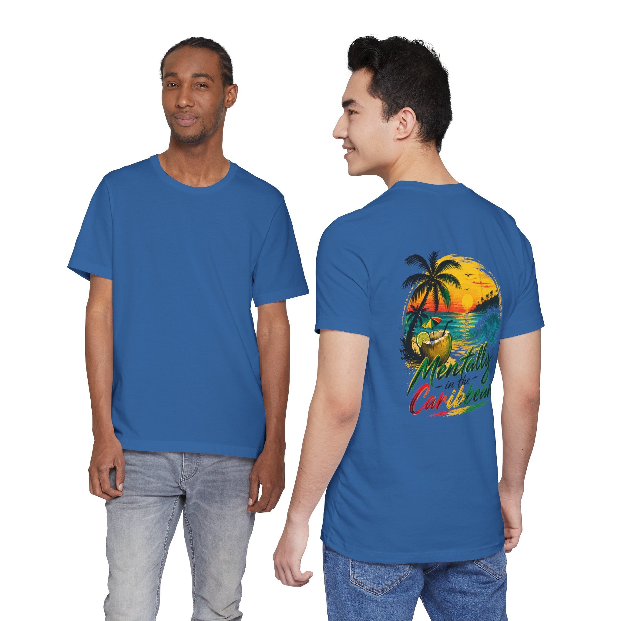 Mentally in the Caribbean | Tropical Vacation Tee