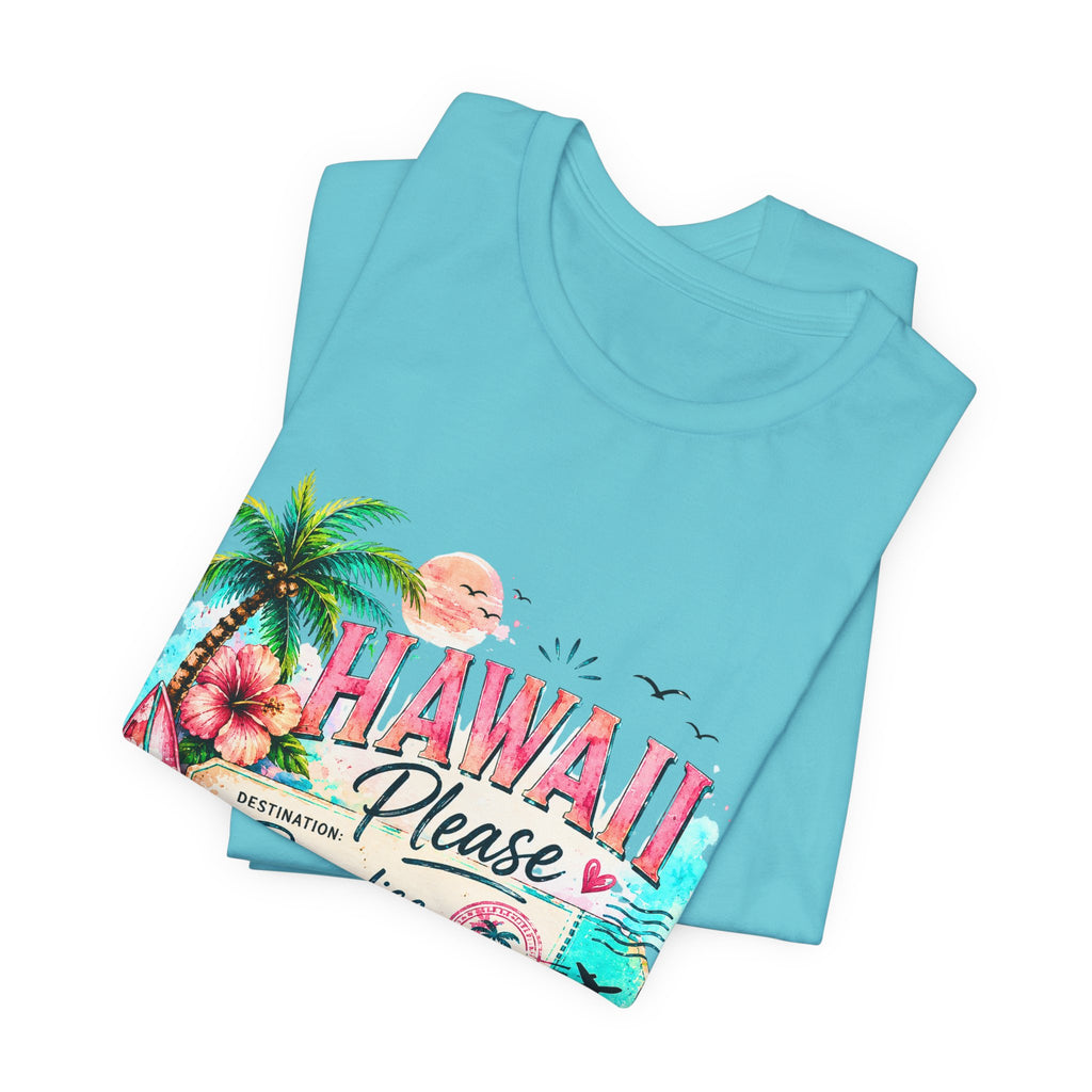 Hawaii Please Paradise Vintage Surf T-Shirt