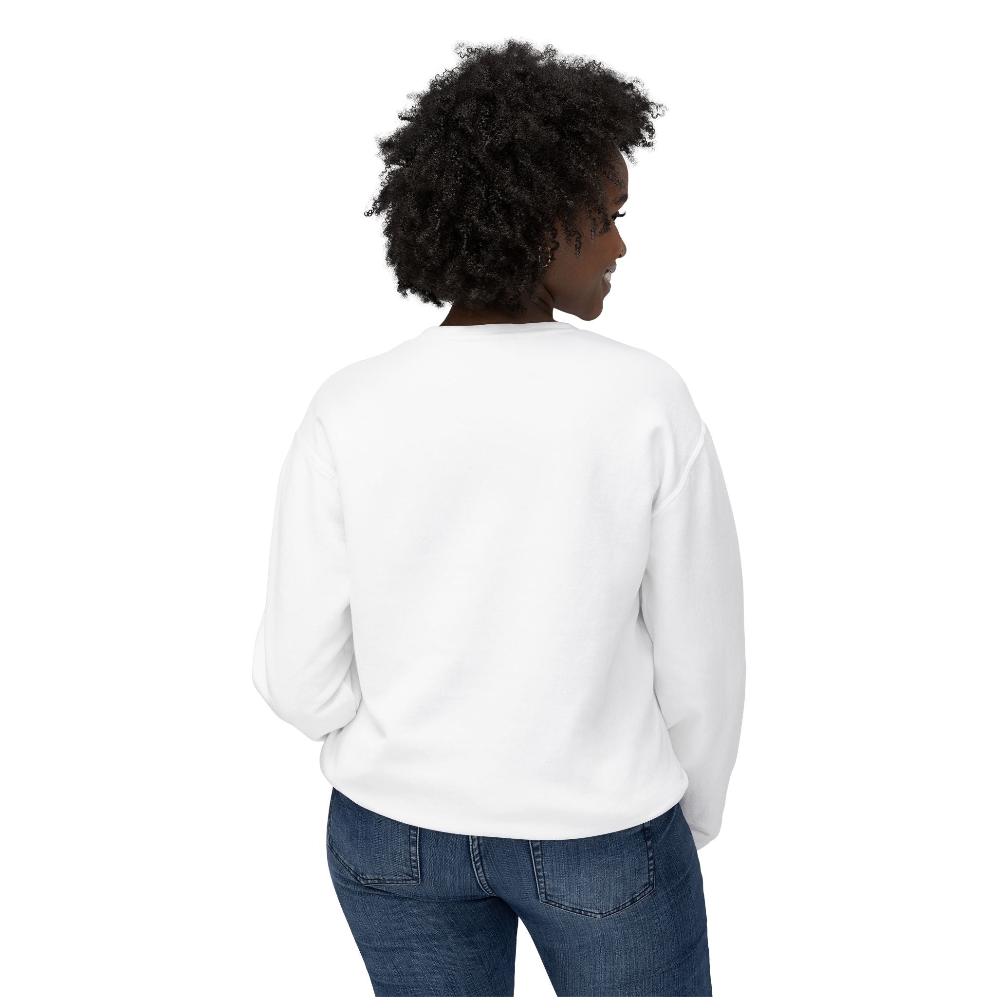 Pinup Santa Girl Jingle All The Way Sweatshirt | Christmas Crewneck