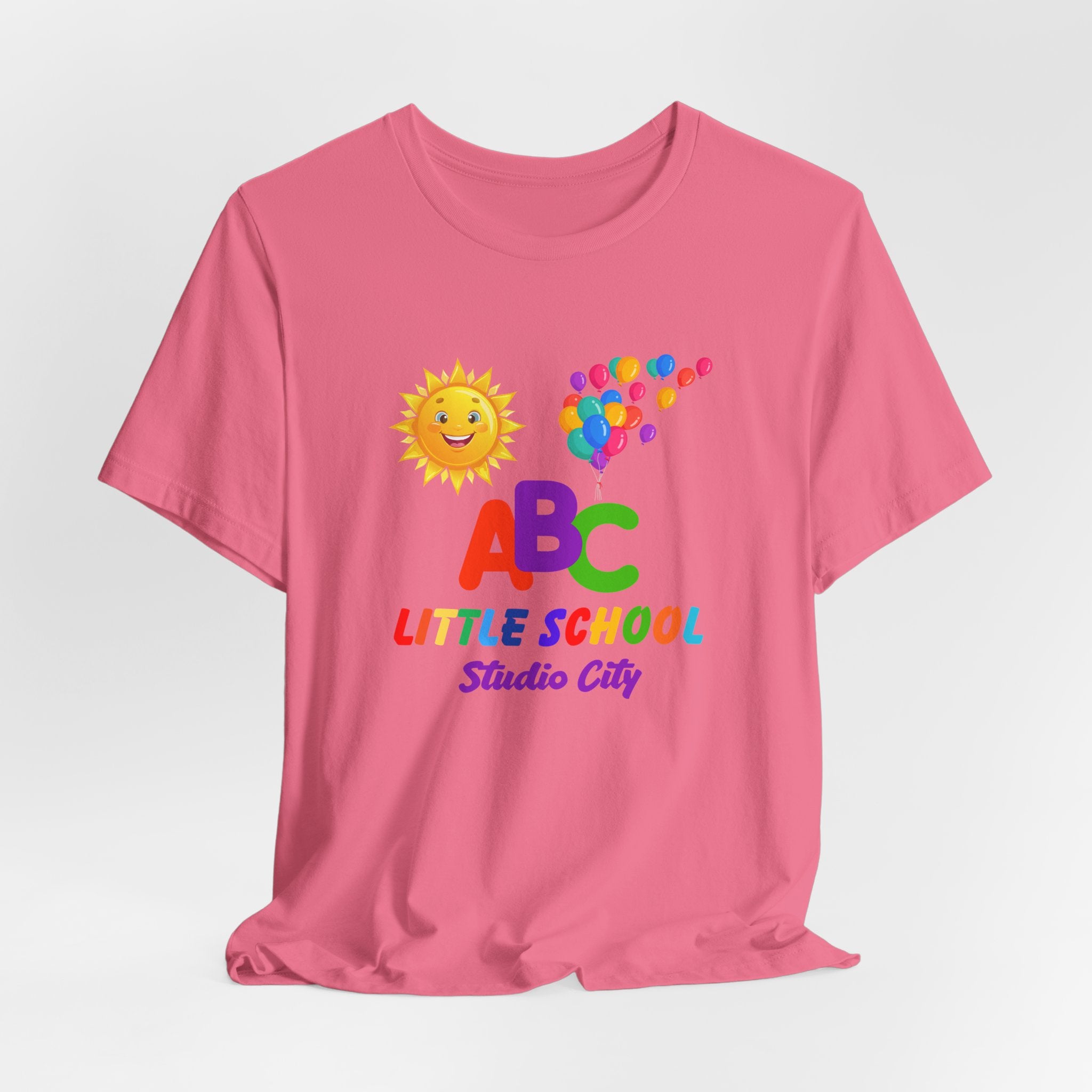 Kids ABC Little School T-Shirt — Colorful Preschool / Daycare Shirt (Studio City)