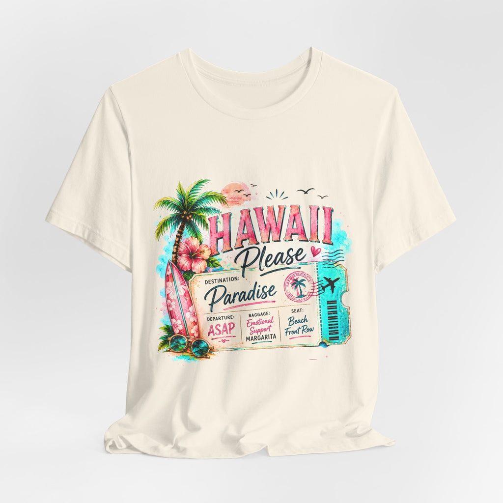 Hawaii Please Paradise Vintage Surf T-Shirt
