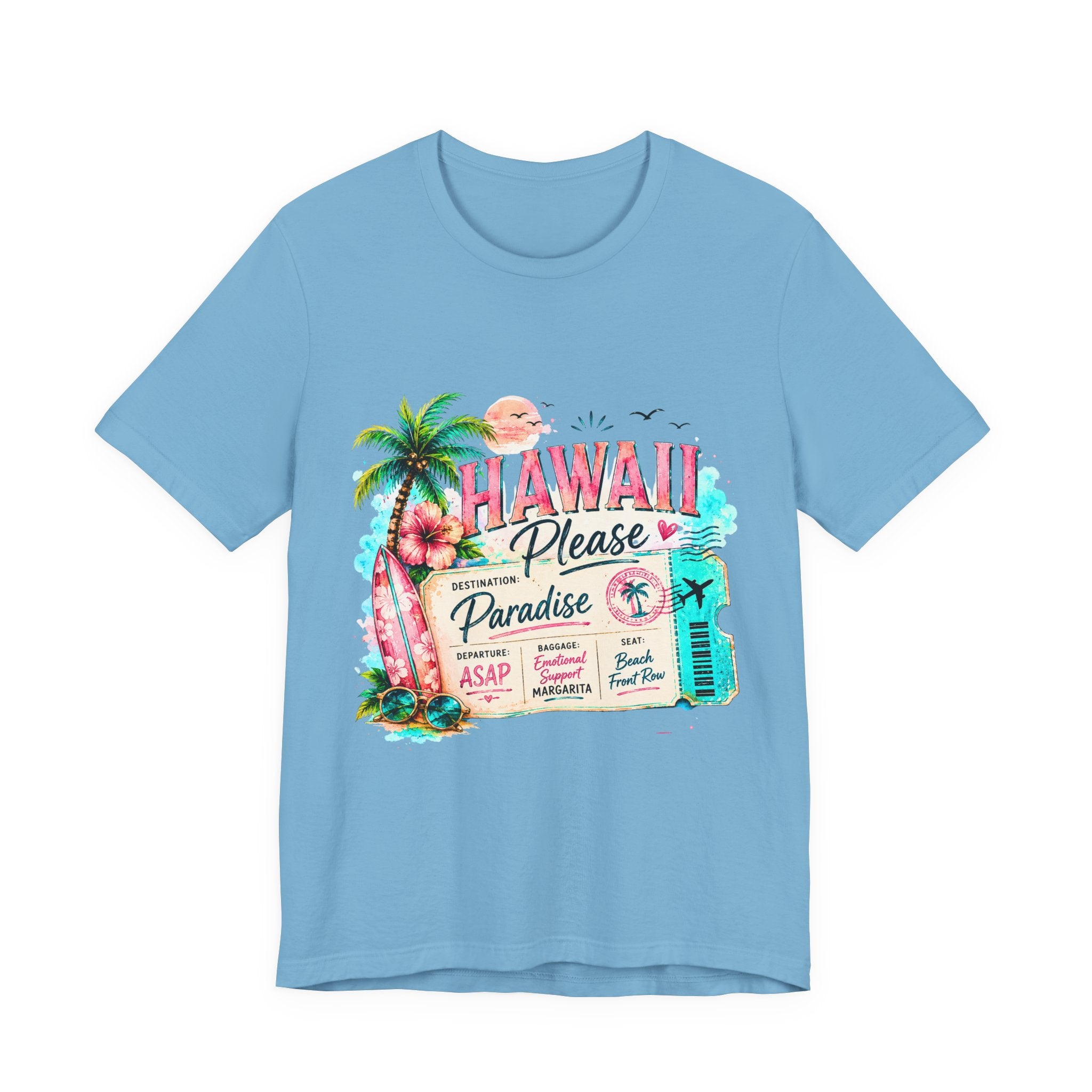 Hawaii Please Paradise Vintage Surf T-Shirt