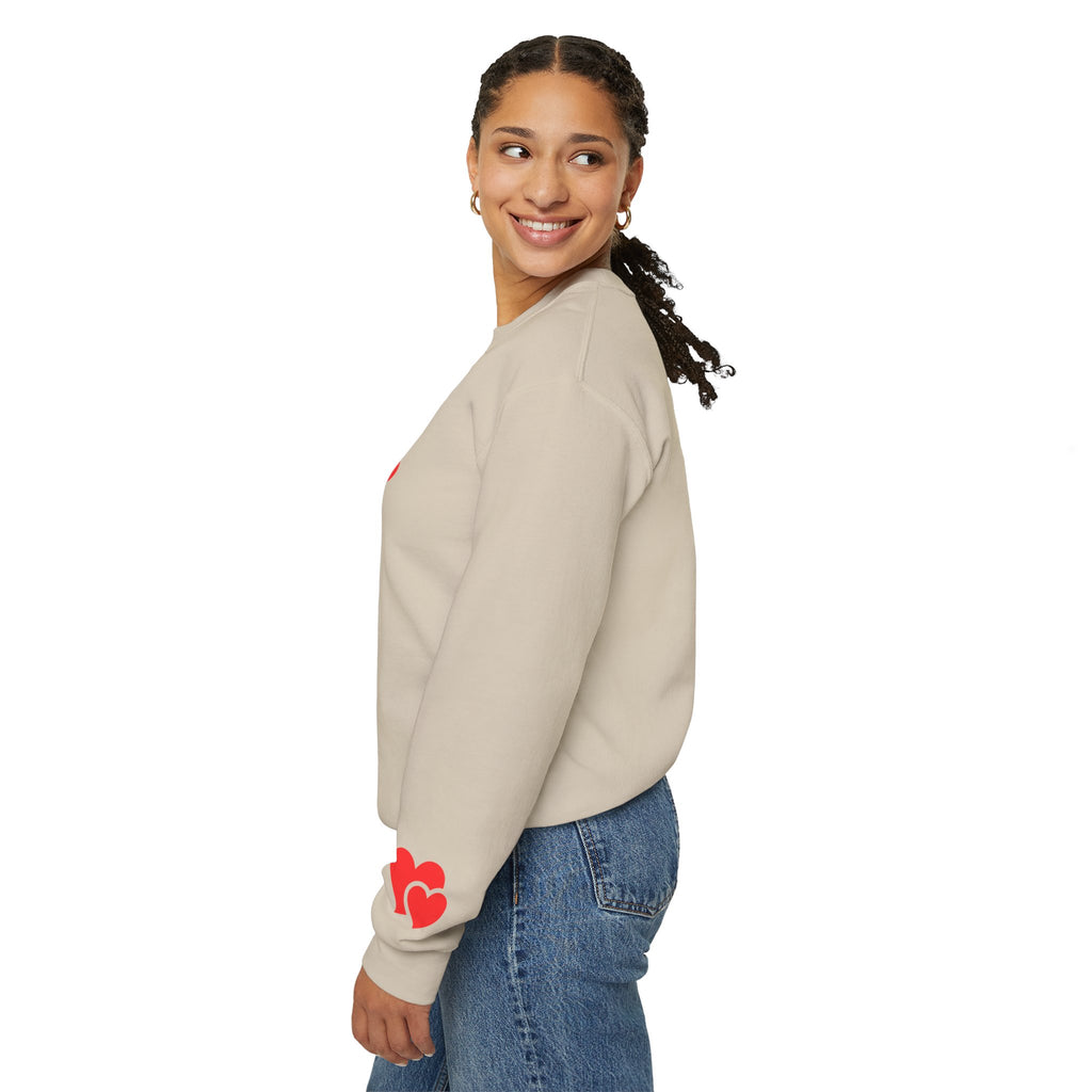 Minimal Heart Valentine Sweatshirt | Cozy Romantic Pullover