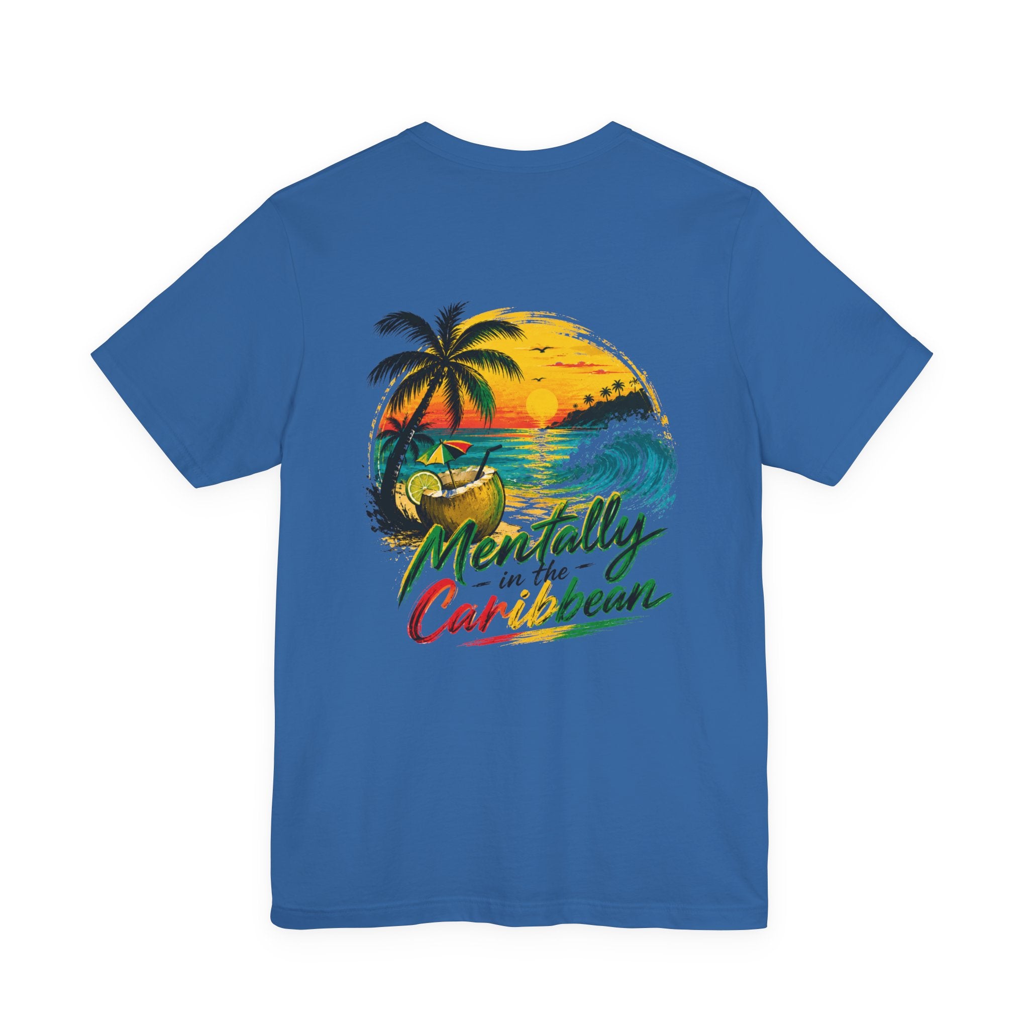 Mentally in the Caribbean | Tropical Vacation Tee