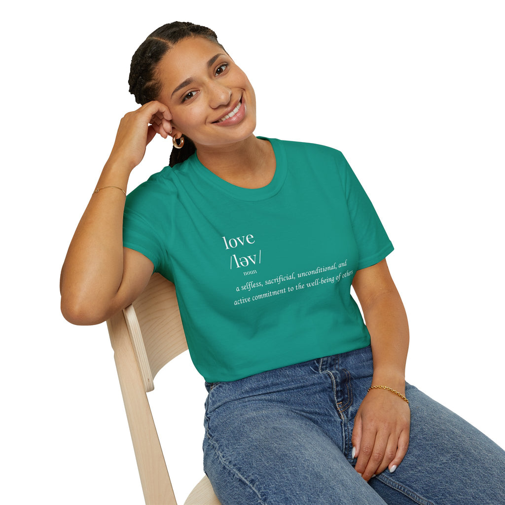 Love Definition T-Shirt | Meaningful Minimalist Graphic Tee