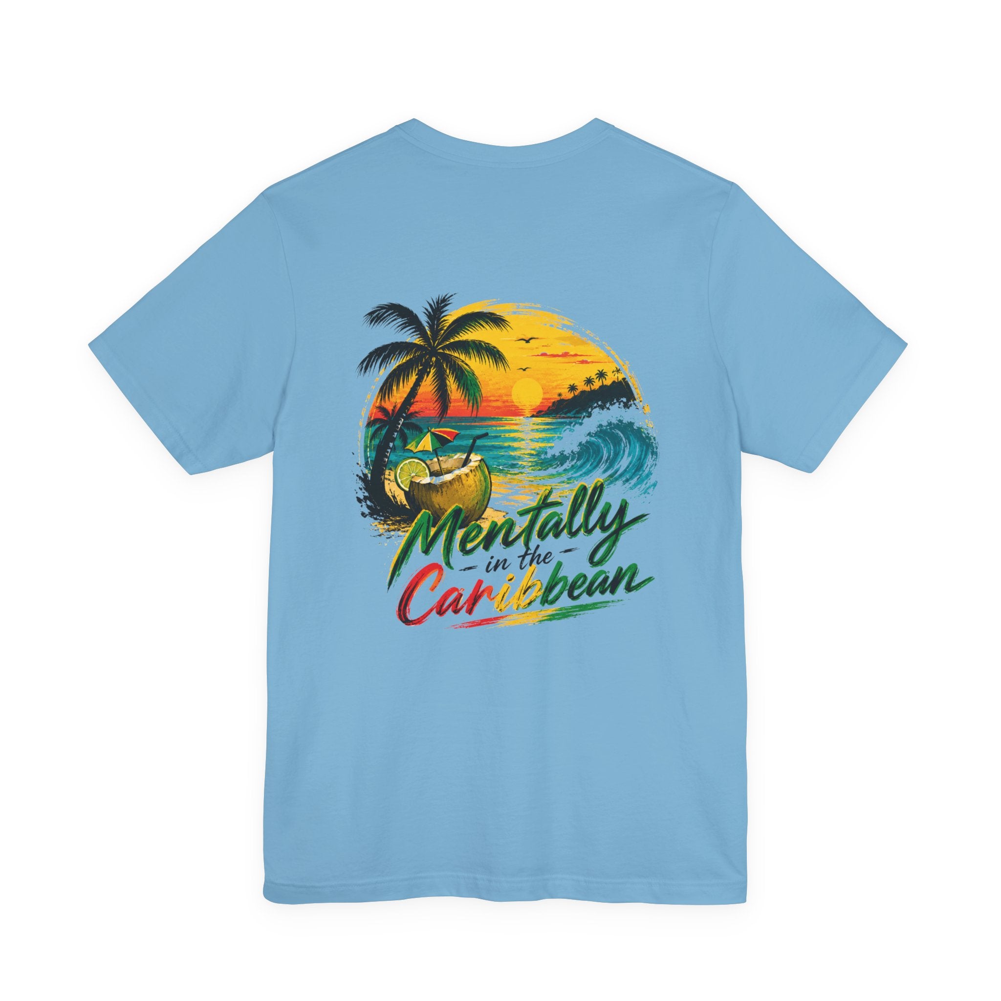 Mentally in the Caribbean | Tropical Vacation Tee