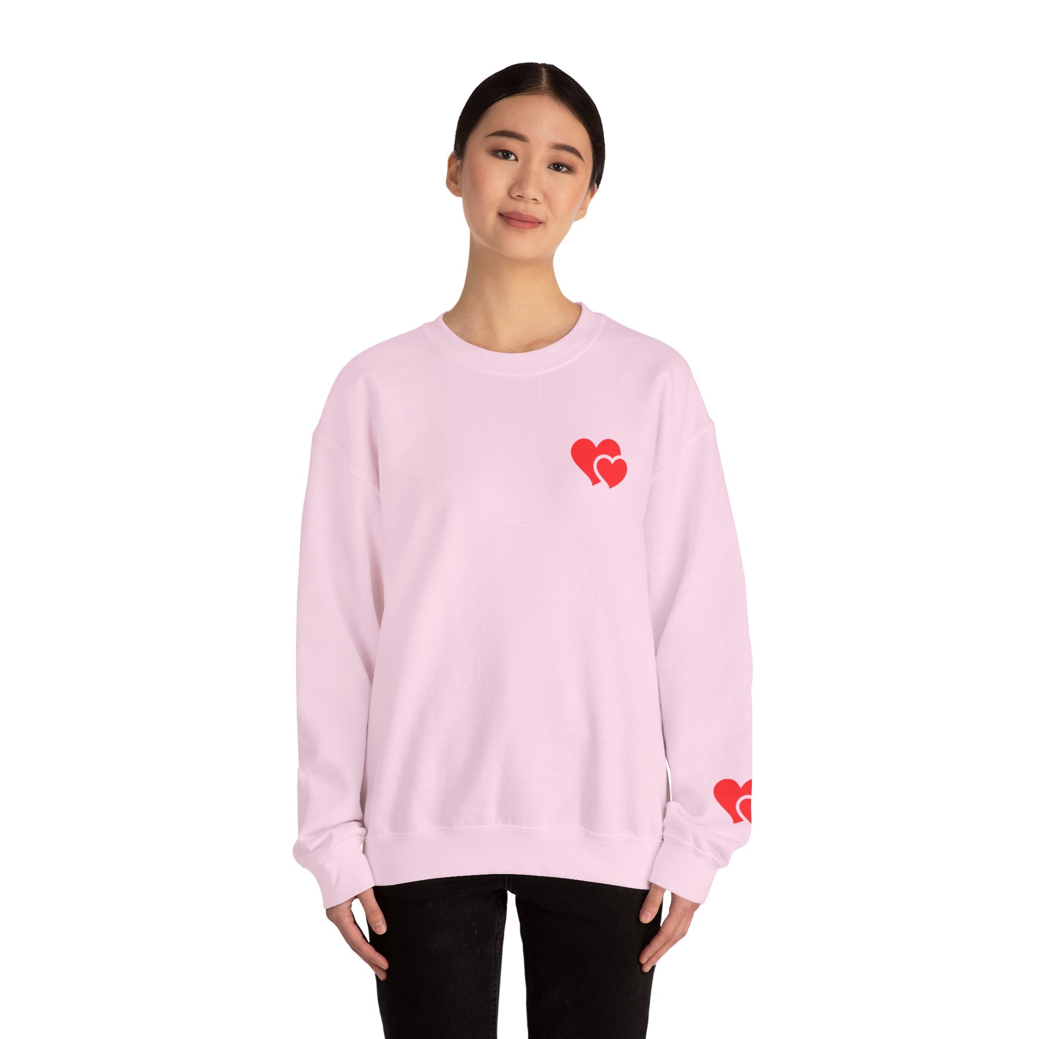 Minimal Heart Valentine Sweatshirt | Cozy Romantic Pullover