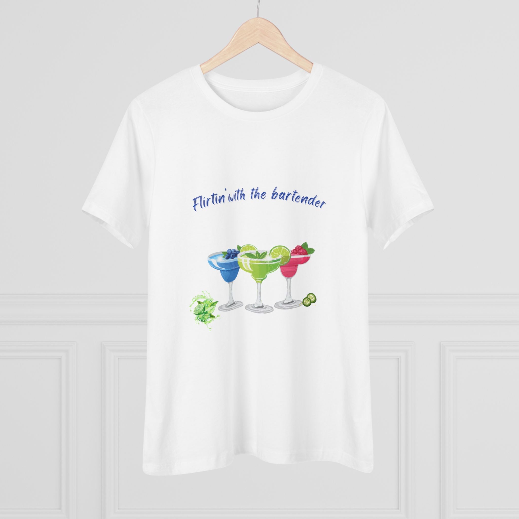 Flirtin with the Bartender | Funny Margarita TShirt