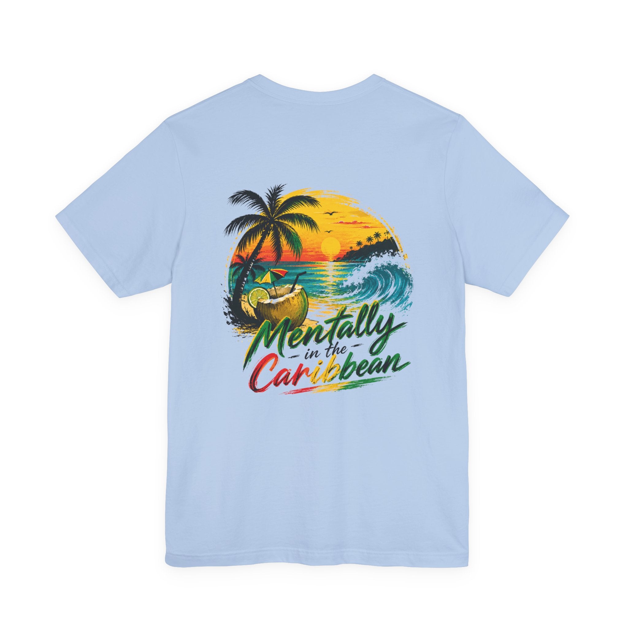 Mentally in the Caribbean | Tropical Vacation Tee