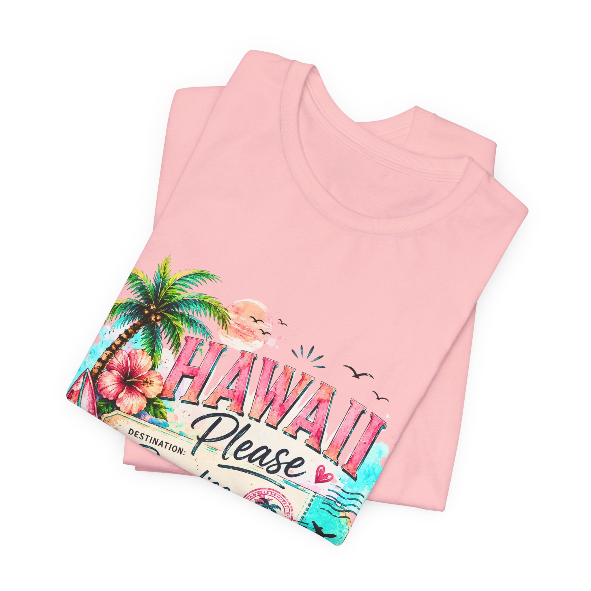 Hawaii Please Paradise Vintage Surf T-Shirt