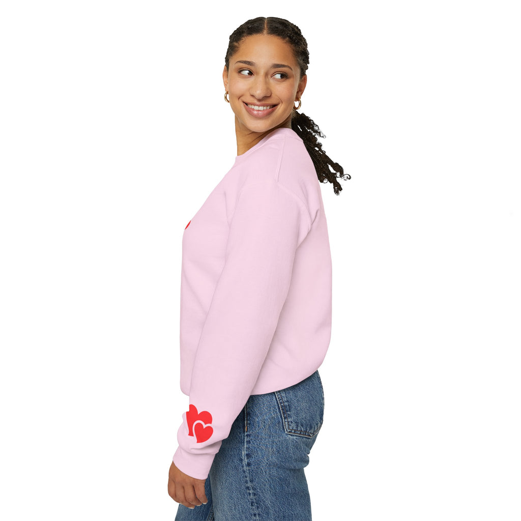 Minimal Heart Valentine Sweatshirt | Cozy Romantic Pullover