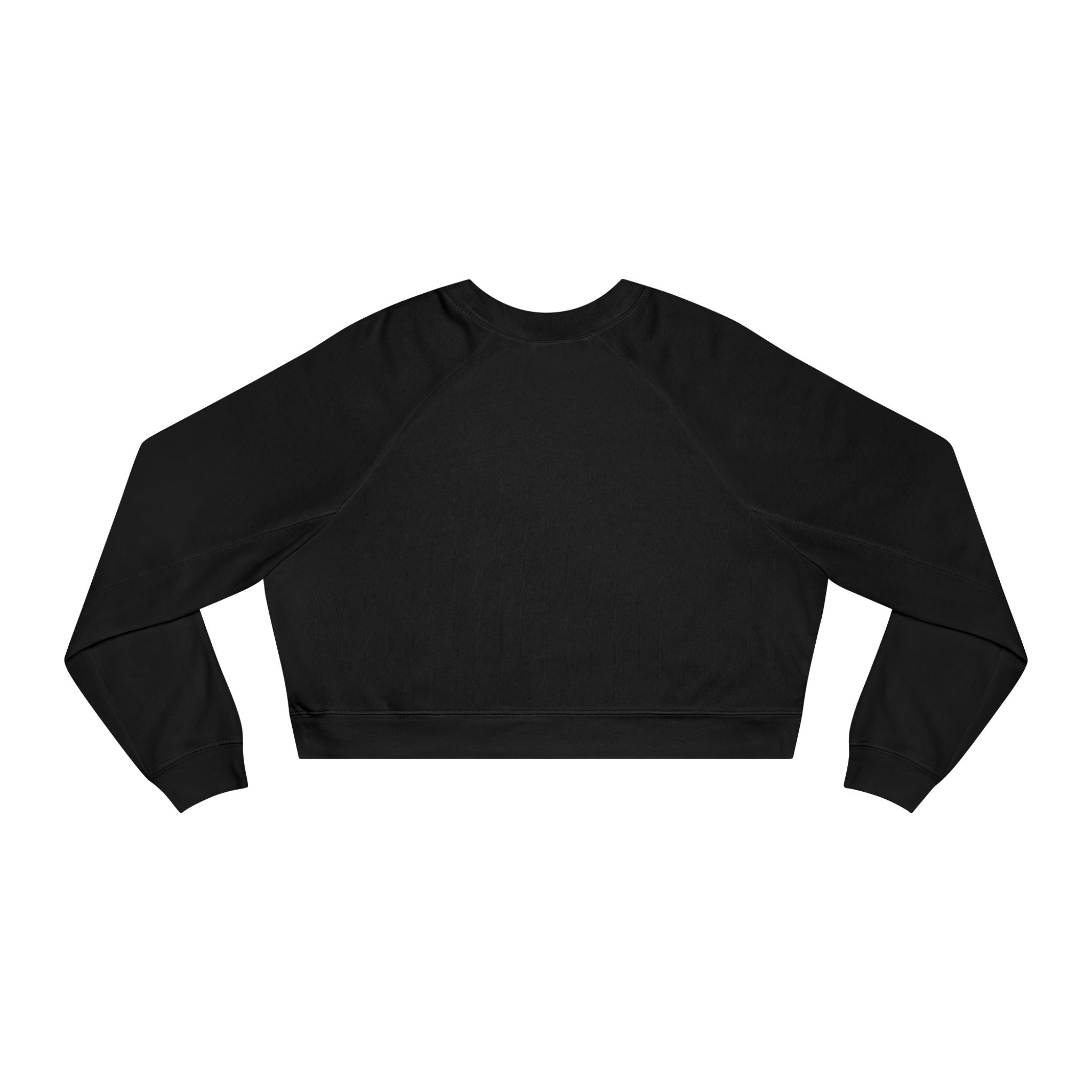 Cat Lover Cropped Fleece Pullover – Women’s Cozy Sweatshirt for Fall Fashion & Gifts