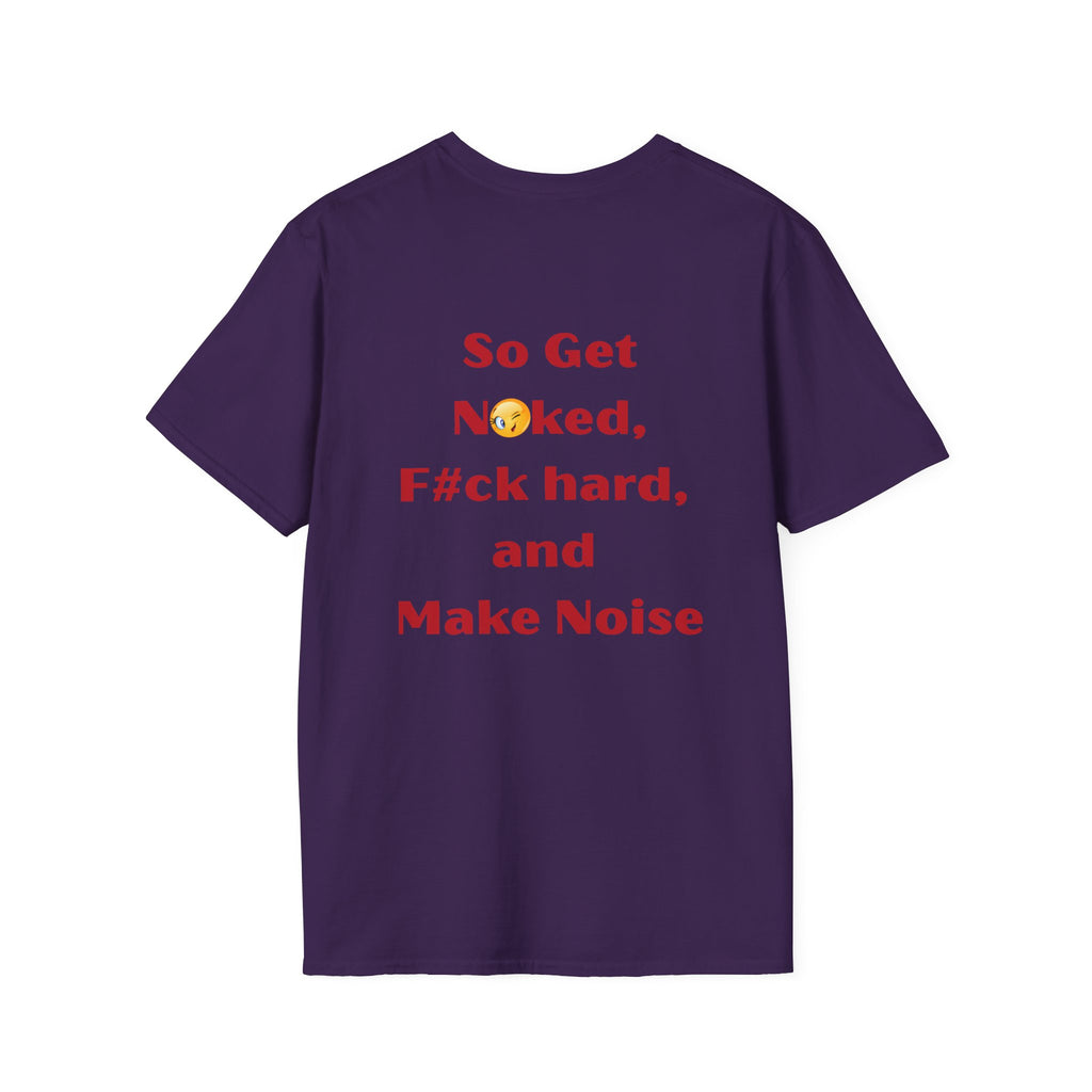 Life Is Hard Funny Adult T-Shirt  Front & Back Design, Naughty Quote Tee, Bachelorette Gift, Bold Humor Shirt