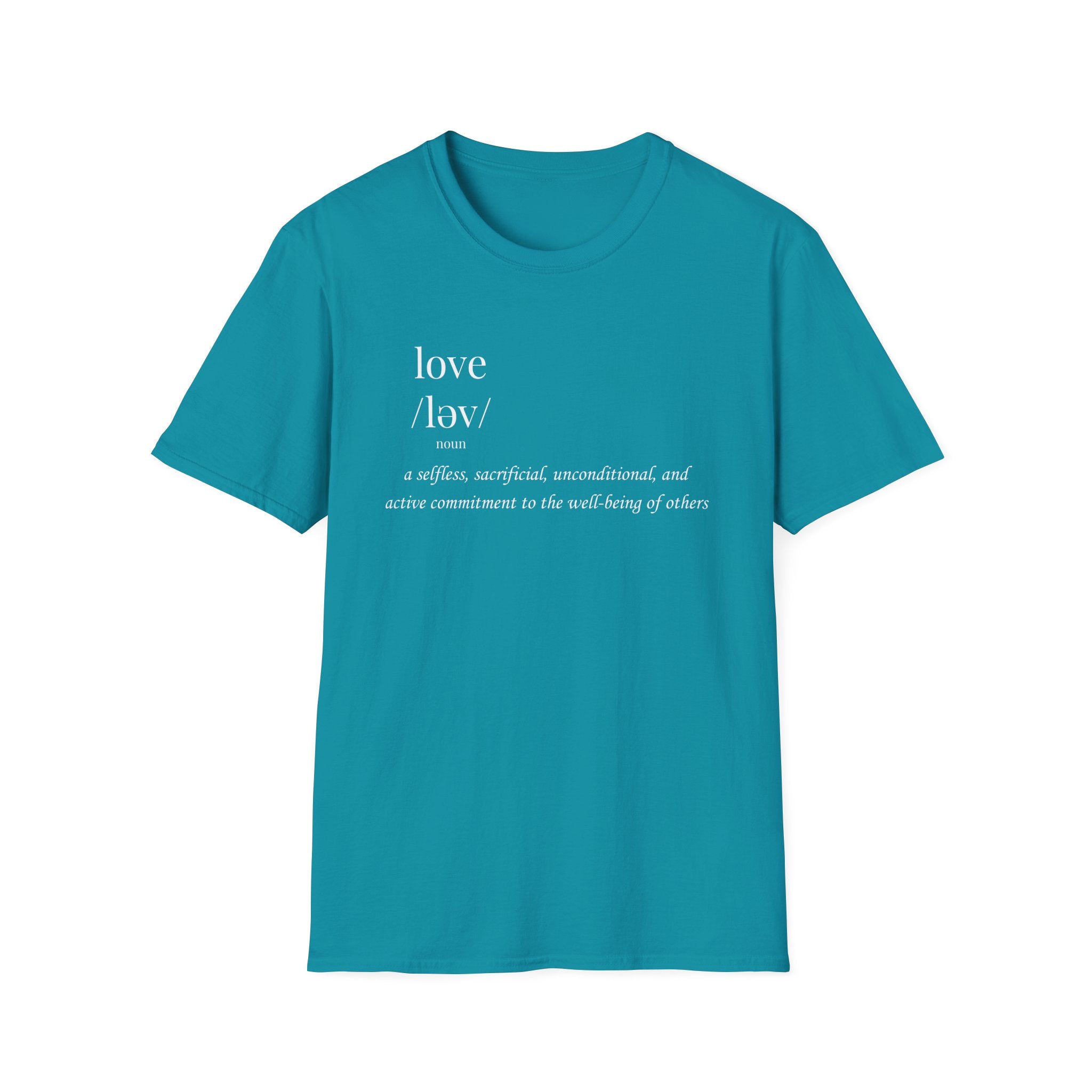 Love Definition T-Shirt | Meaningful Minimalist Graphic Tee