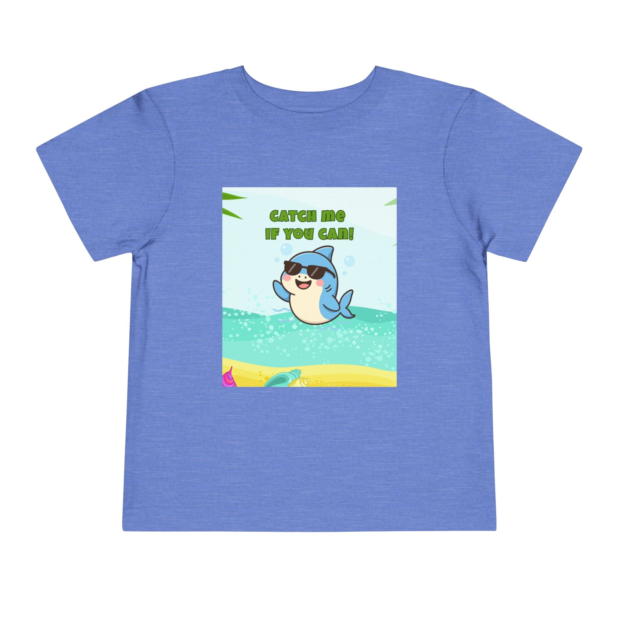 Catch Me If You Can Shark T-Shirt – Cute Toddler Tee, Fun Summer Kids Shirt