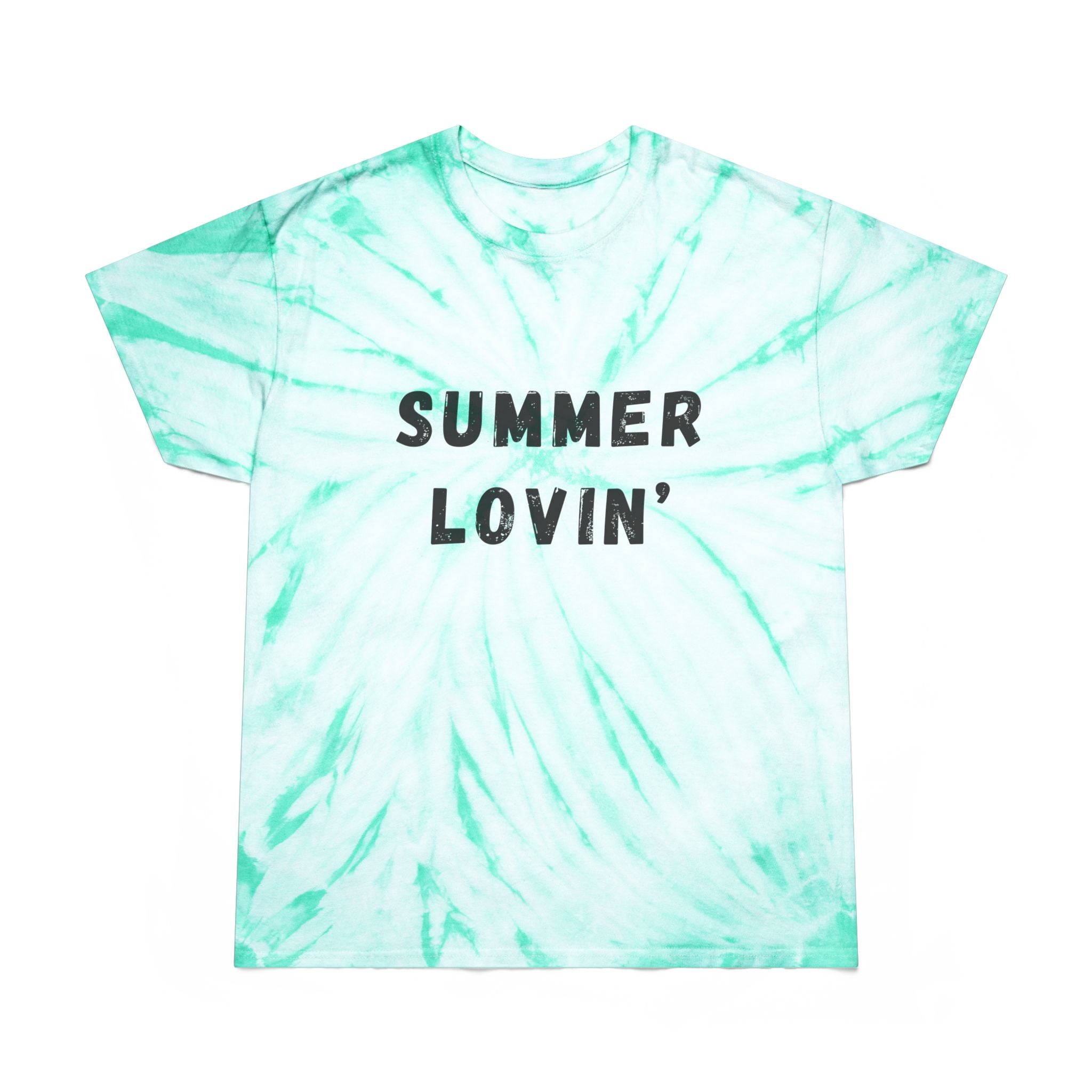 Custom Summer Lovin Tie-Dye T-Shirt | Personalized Retro Style Cyclone Tee