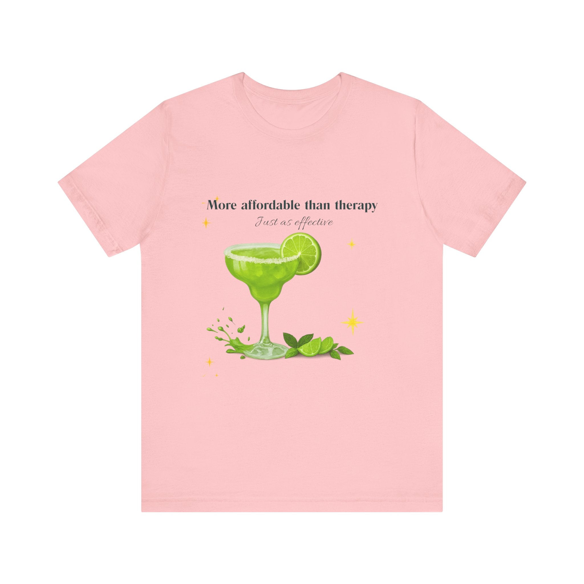 Margarita Therapy T-Shirt – Funny Summer Cocktail Tee, Unisex Humor Shirt for Taco Tuesday, Girls Brunch, or Beach Vibes