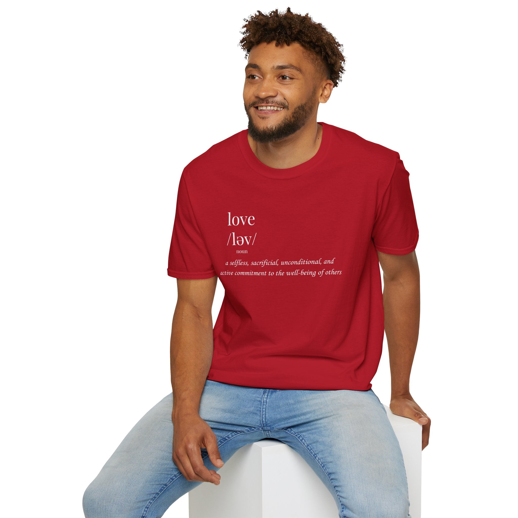 Love Definition T-Shirt | Meaningful Minimalist Graphic Tee