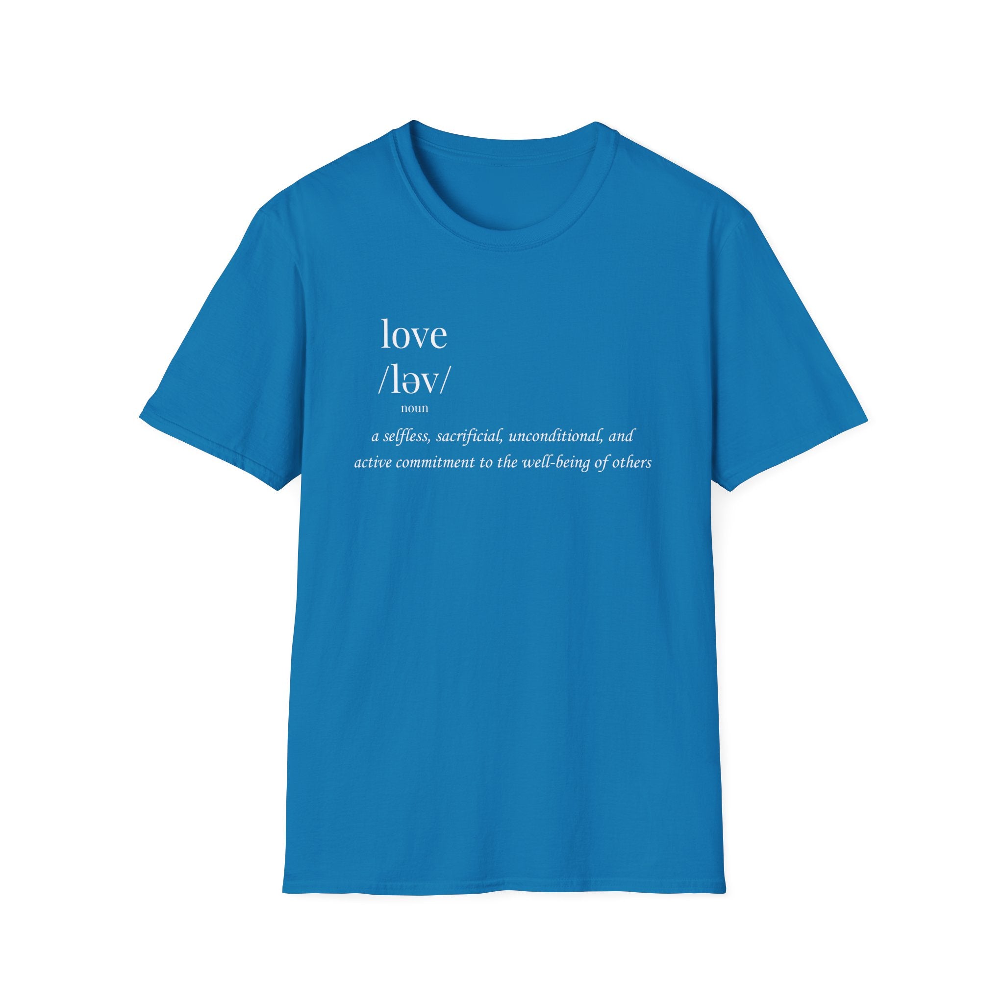 Love Definition T-Shirt | Meaningful Minimalist Graphic Tee
